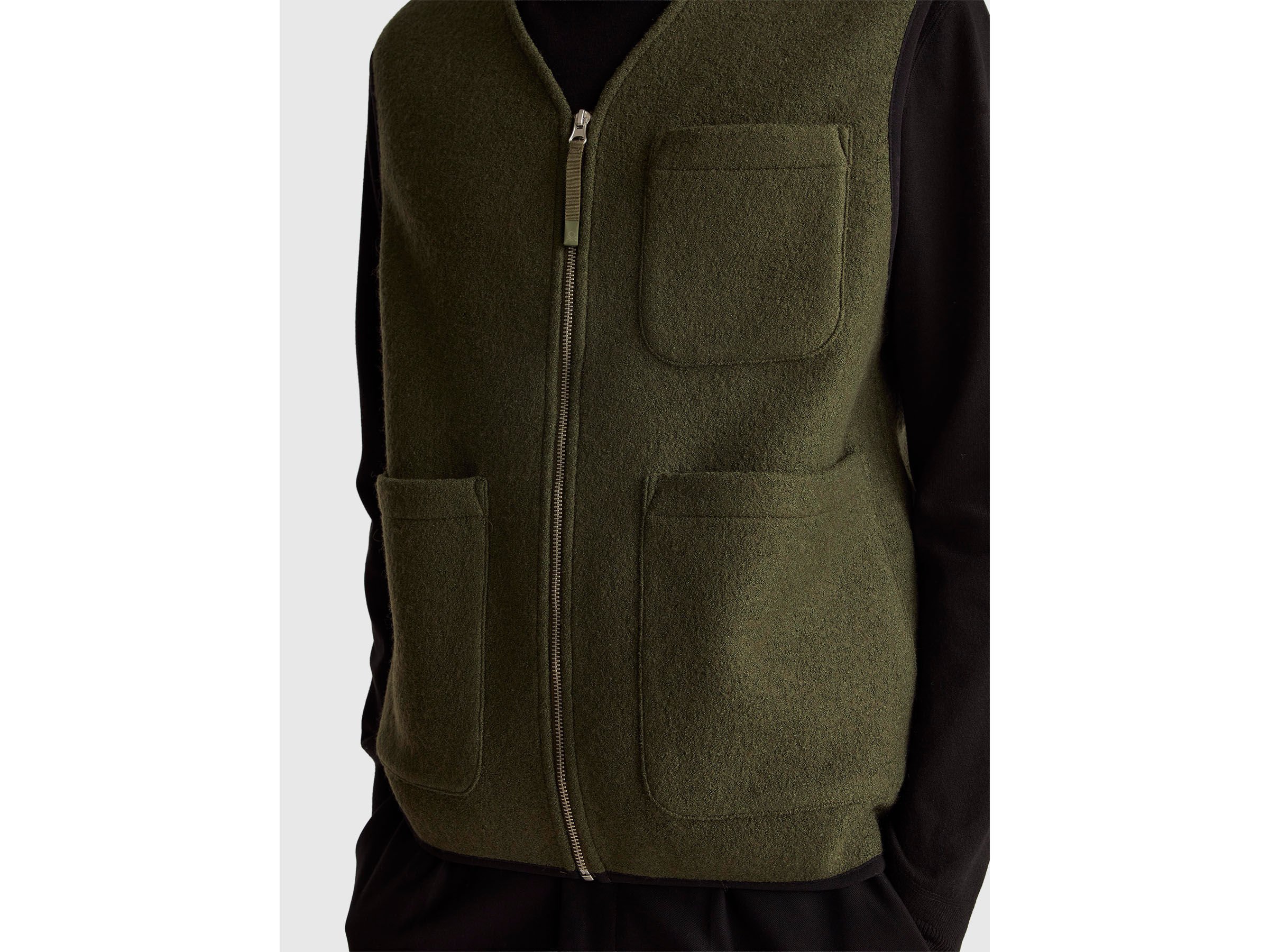 Gilet en laine mélangée – Image 4