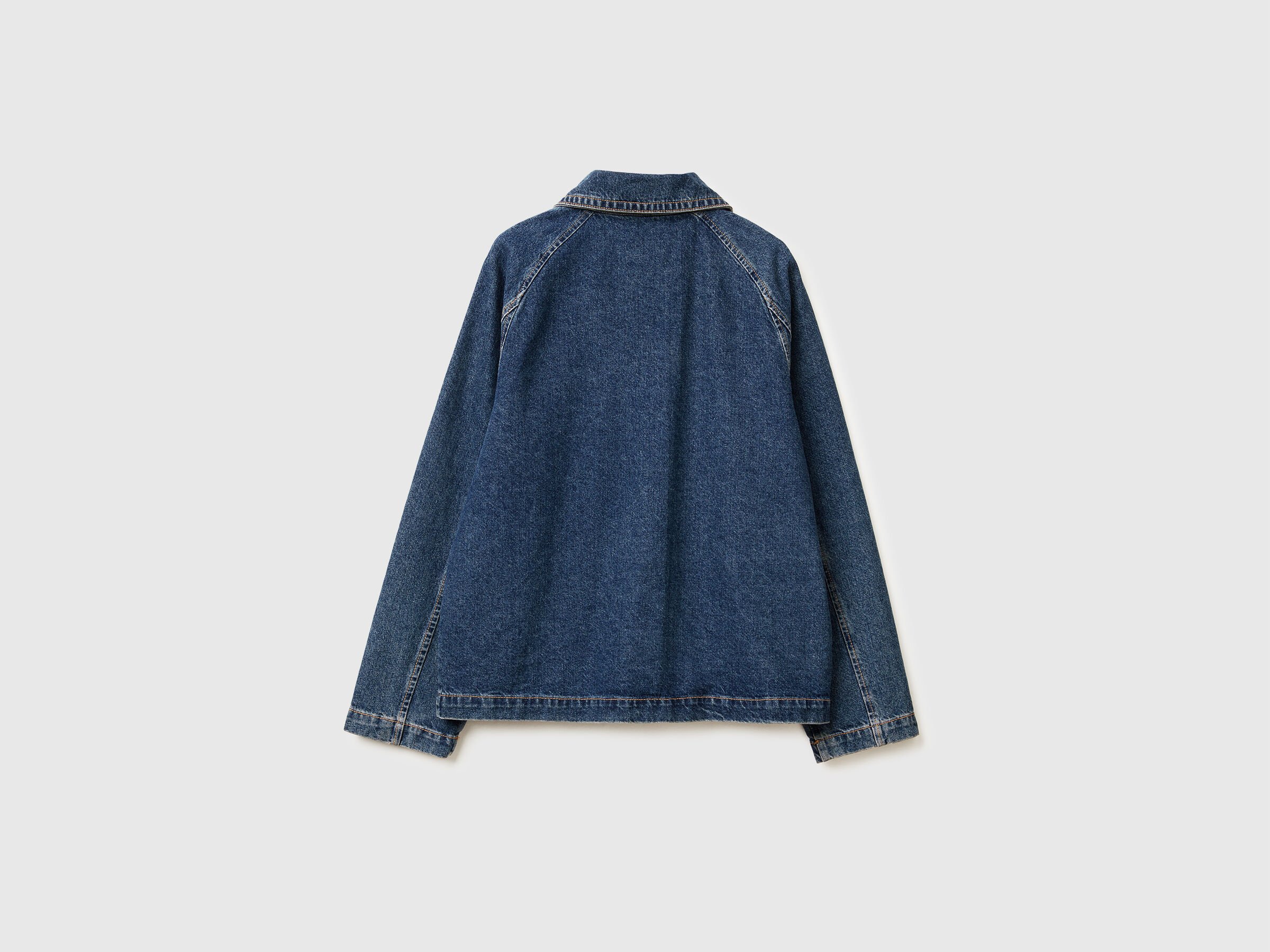 Trench-coat court en jean – Image 6