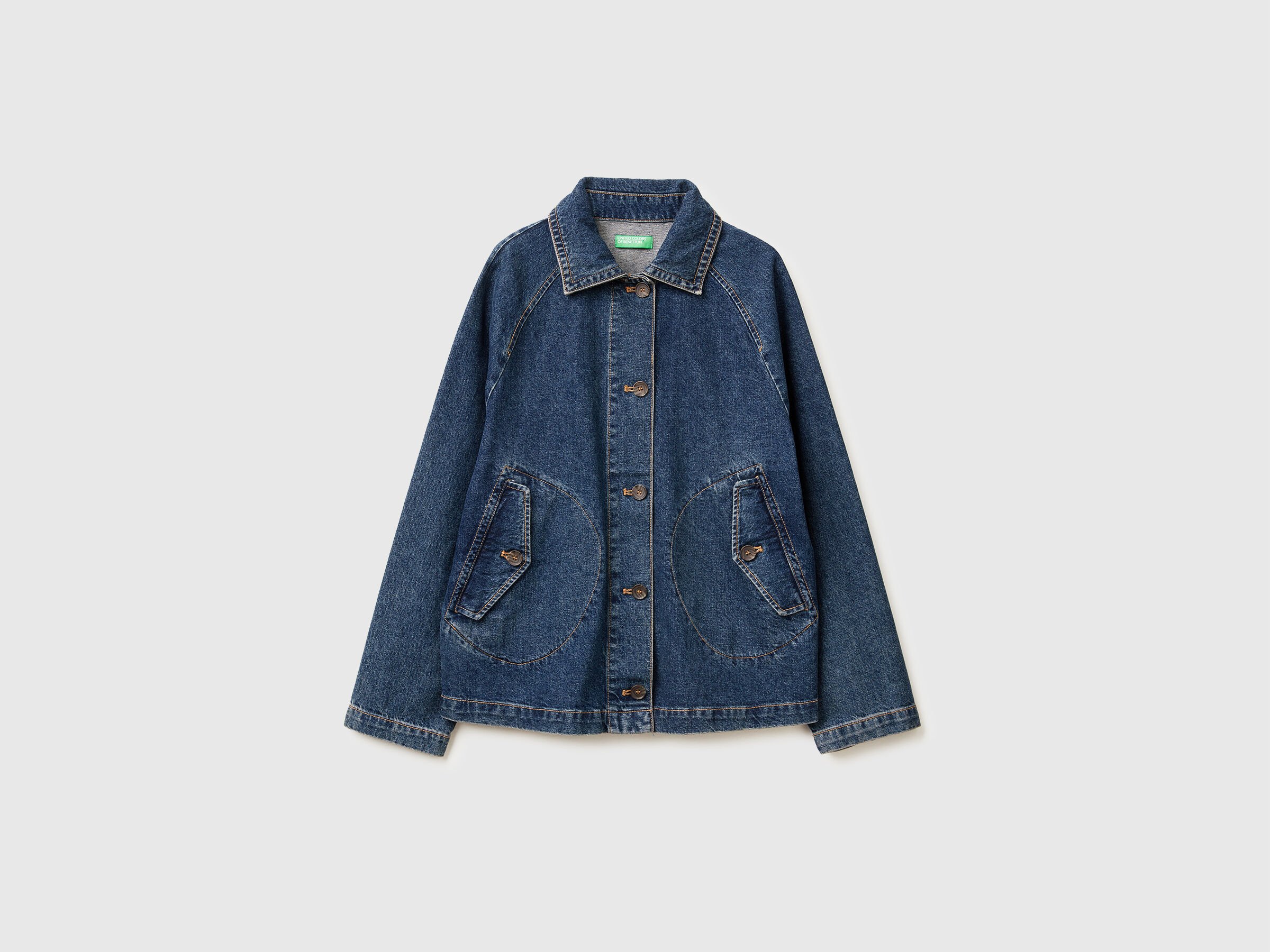 Trench-coat court en jean – Image 5