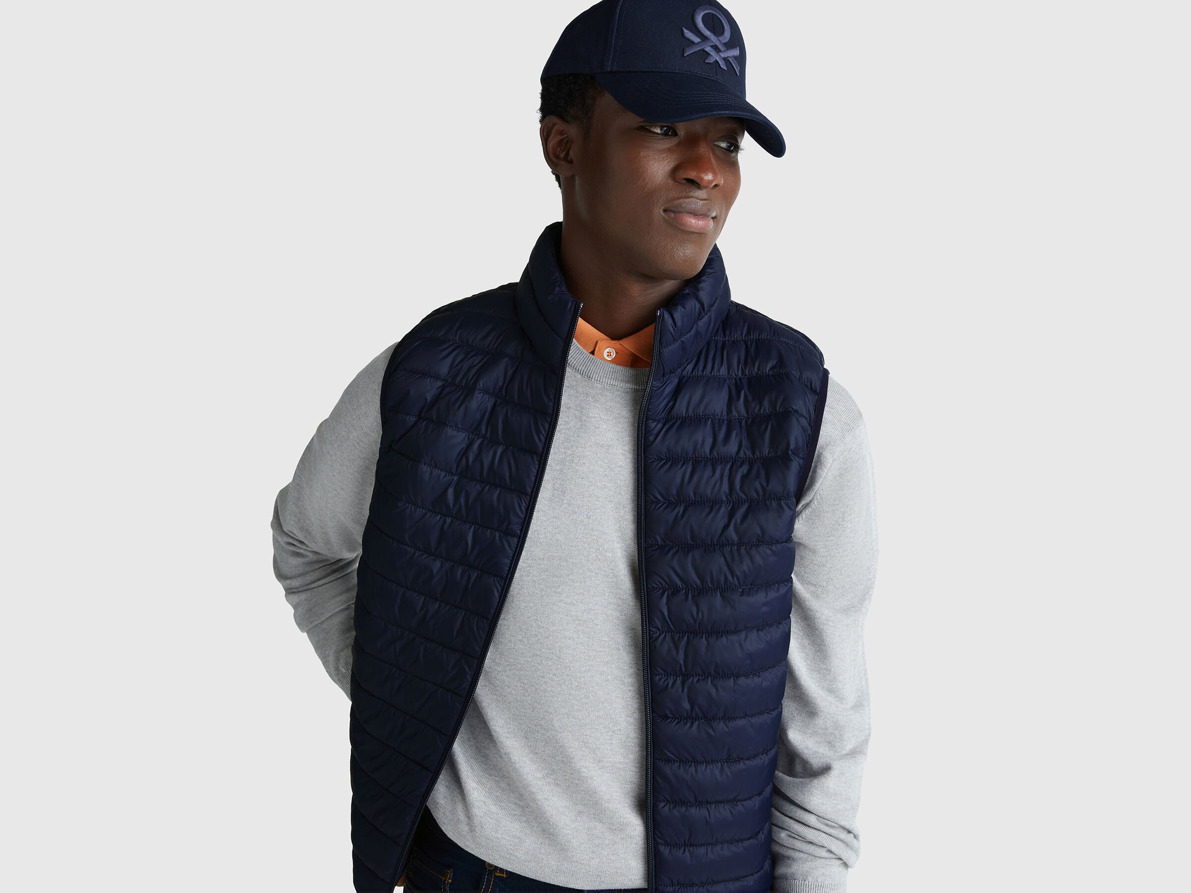 Veste matelassée sans manches coupe régulière – Image 3