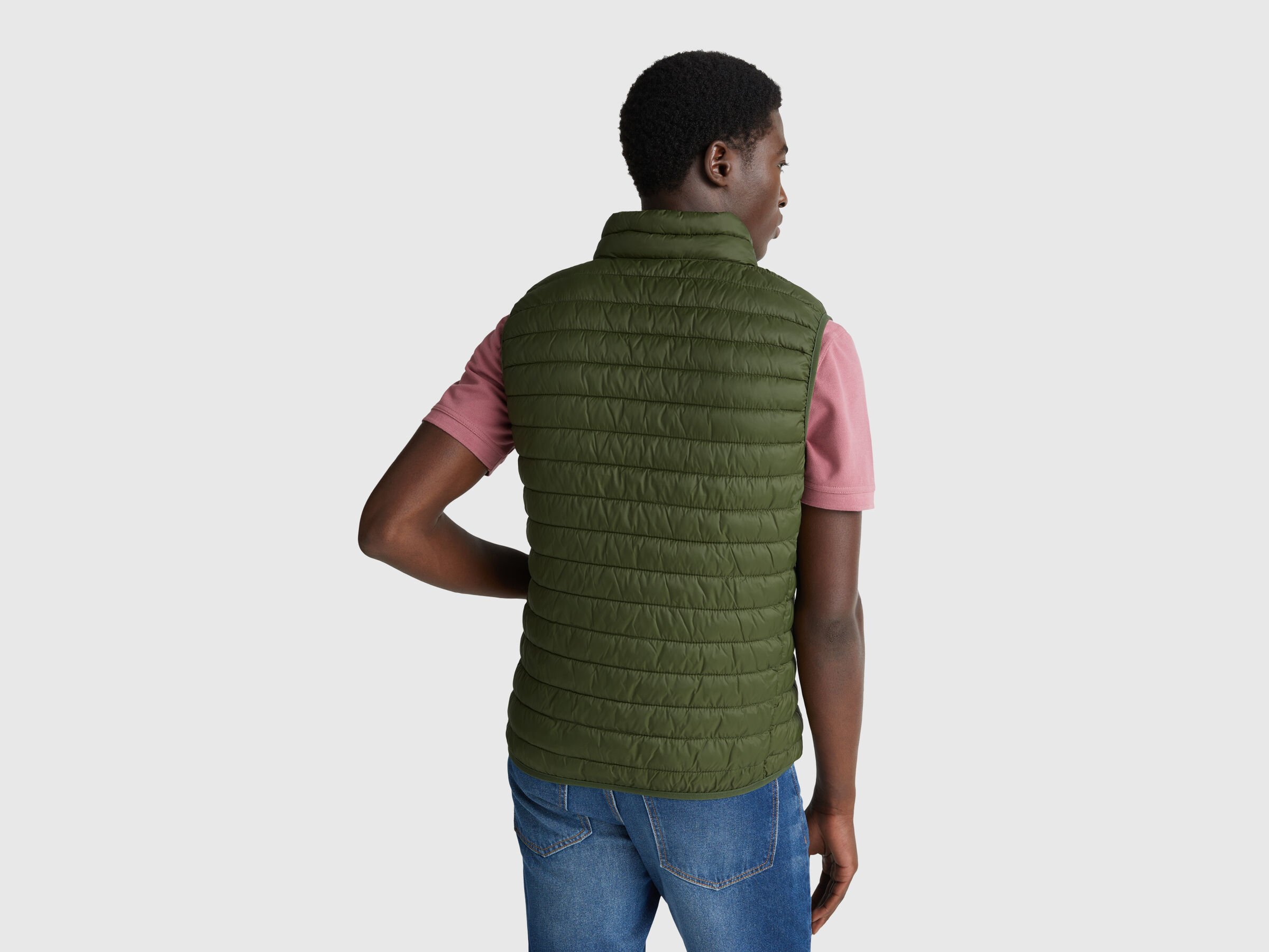 Veste matelassée sans manches coupe régulière – Image 2