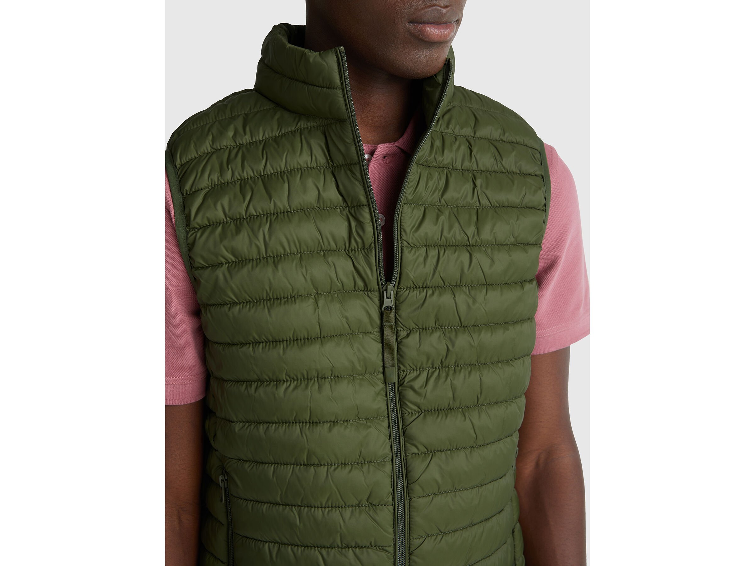 Veste matelassée sans manches coupe régulière – Image 4