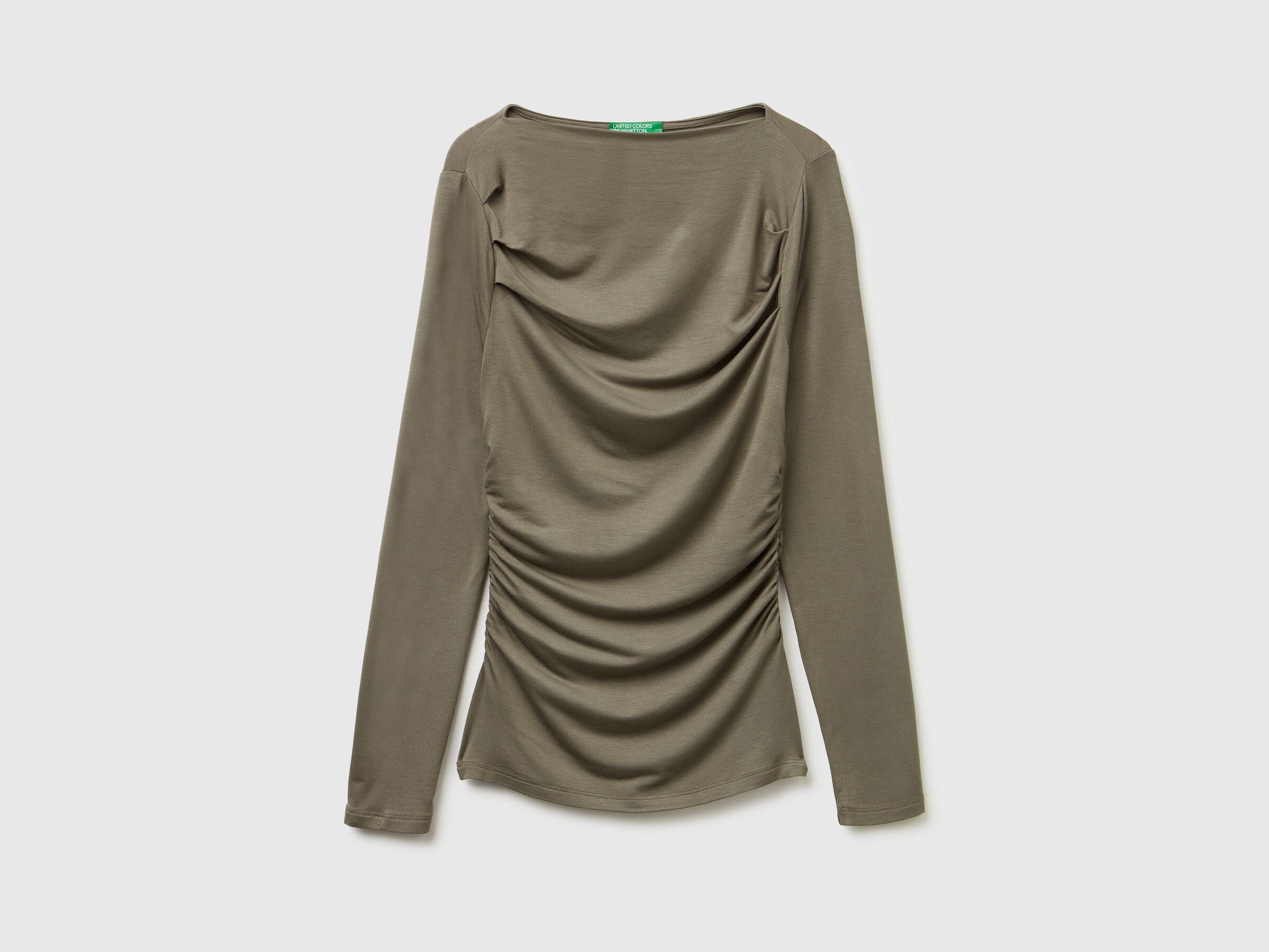 T-shirt ajusté à col bateau – Image 5