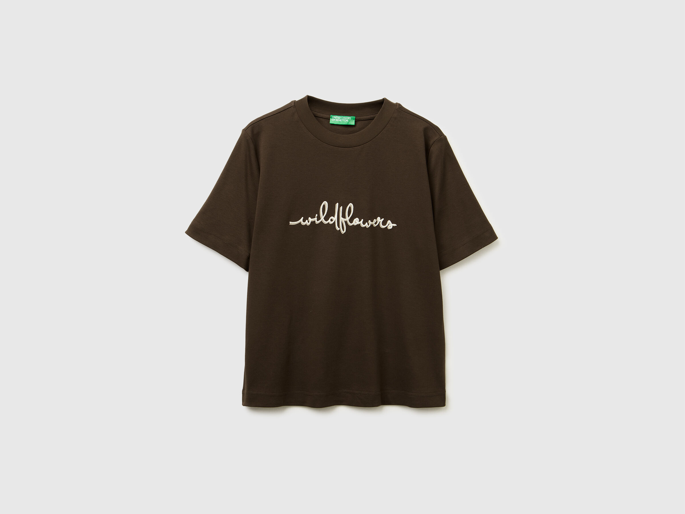T-shirt avec imprimé et broderie – Image 5