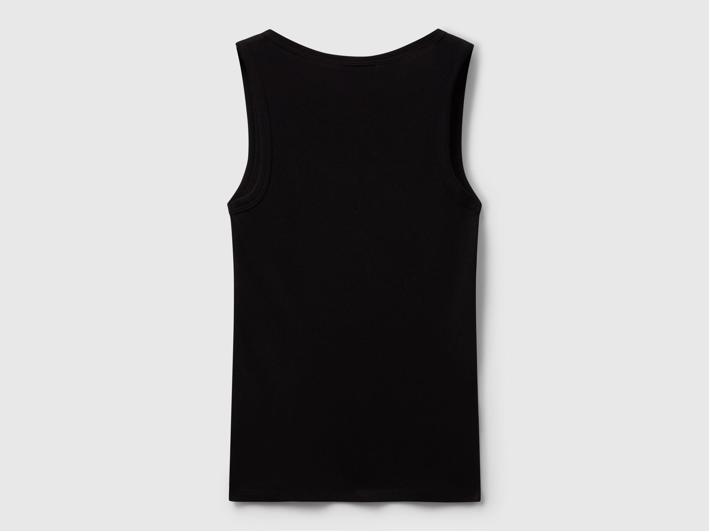 Débardeur noir en pur coton – Image 5