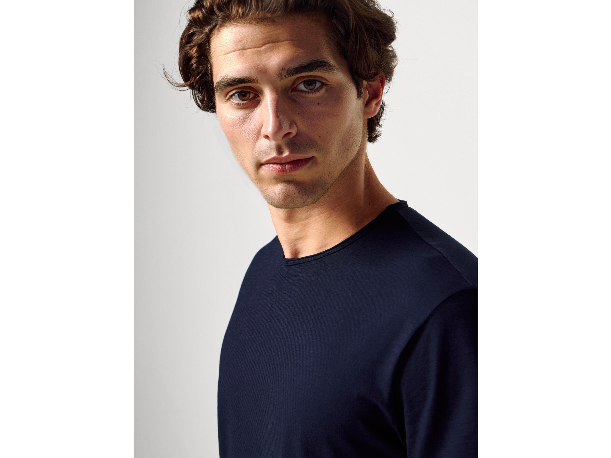 T-shirt en coton flammé – Image 4