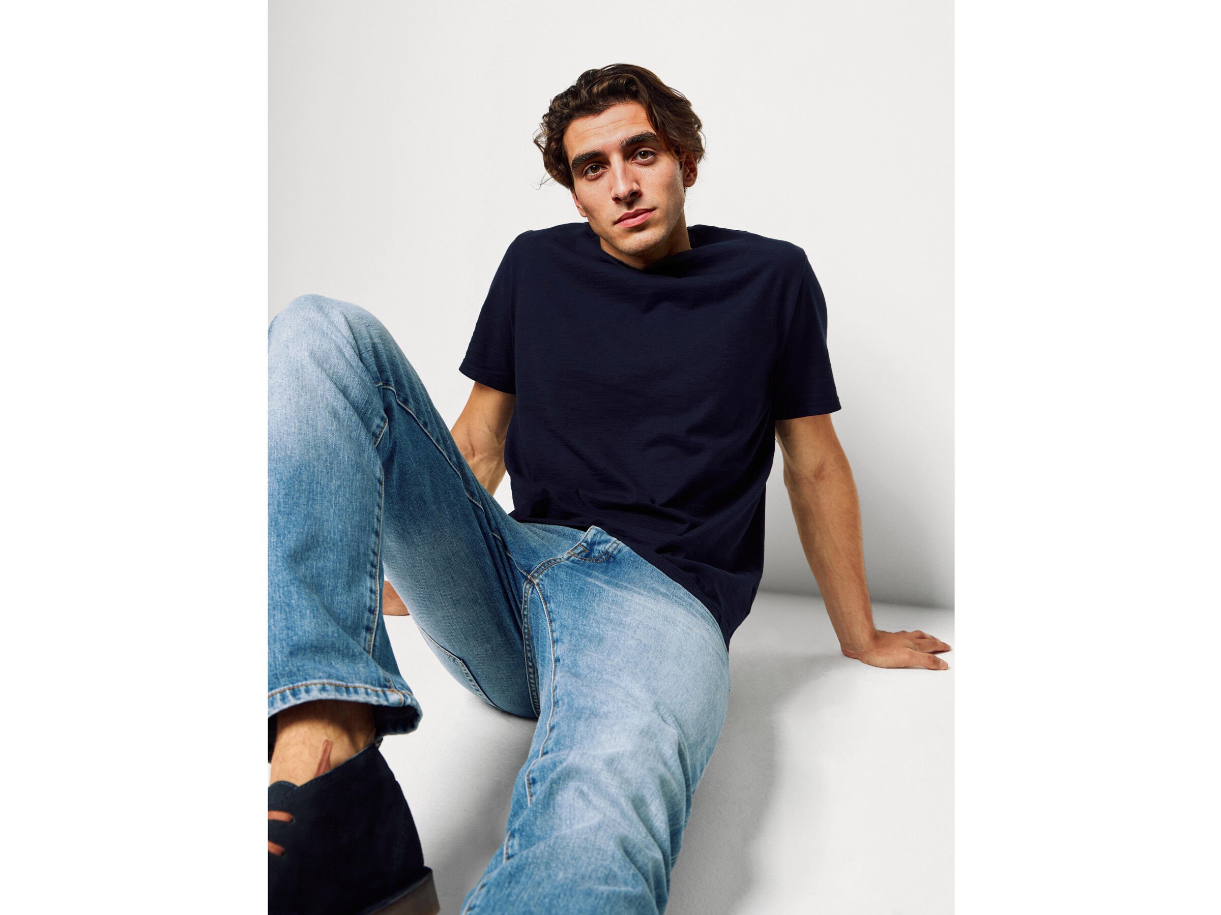 T-shirt en coton flammé – Image 3