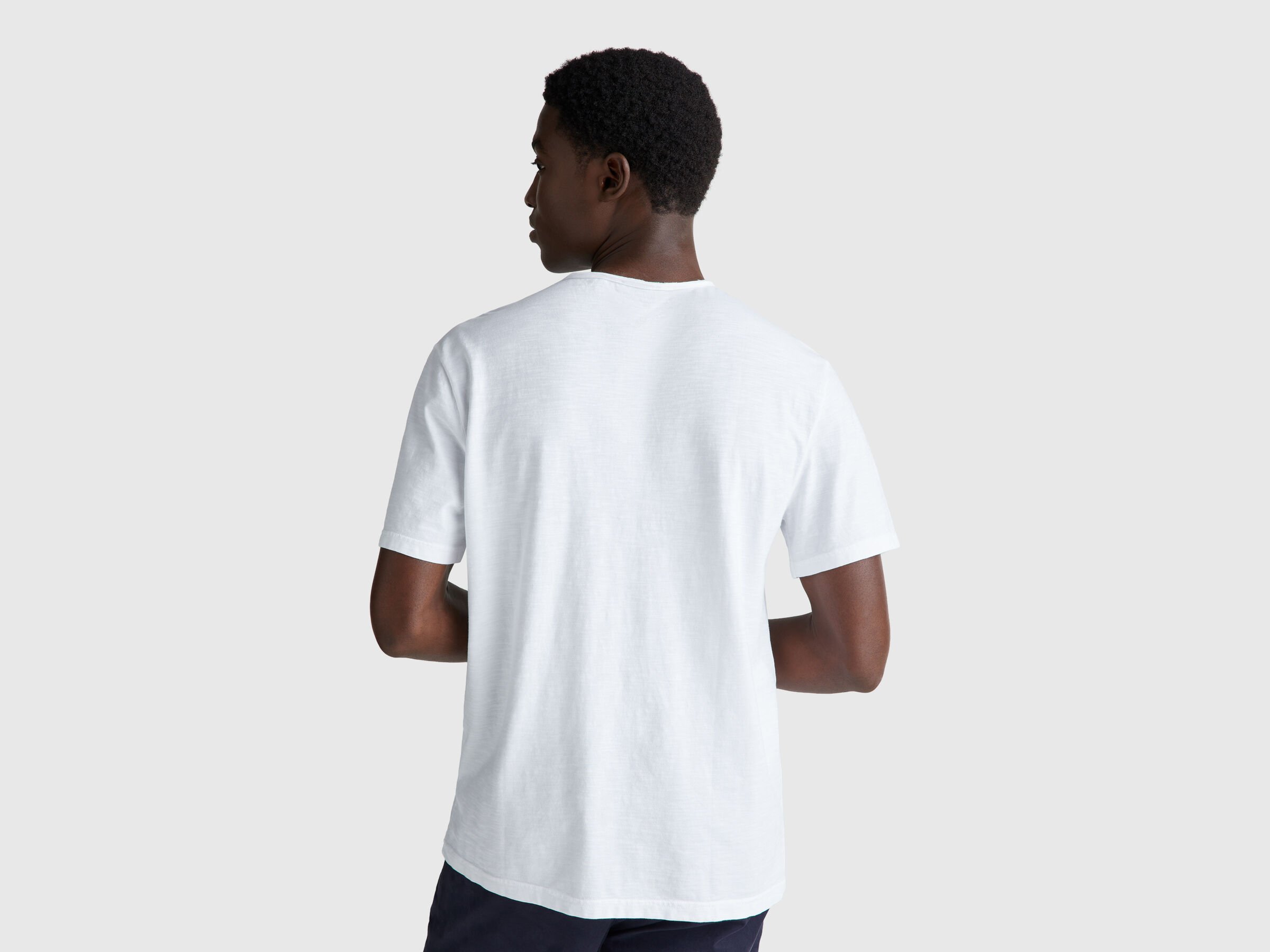T-shirt en coton flammé – Image 2