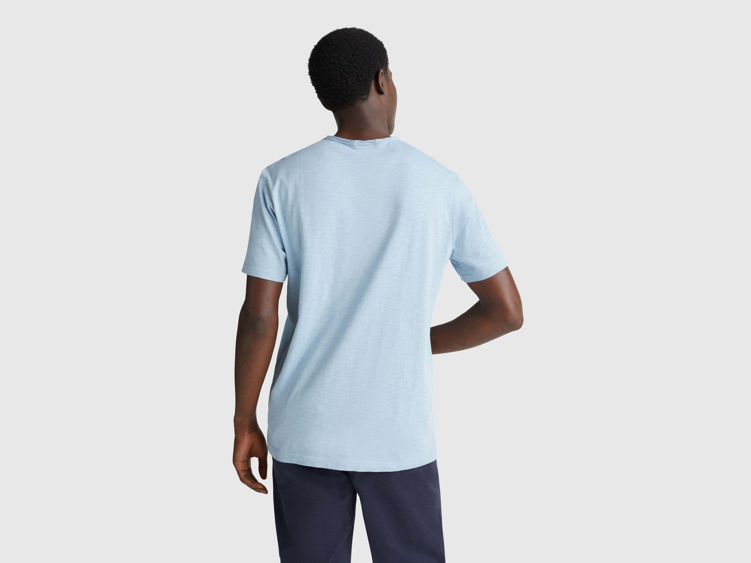 T-shirt en coton flammé – Image 2