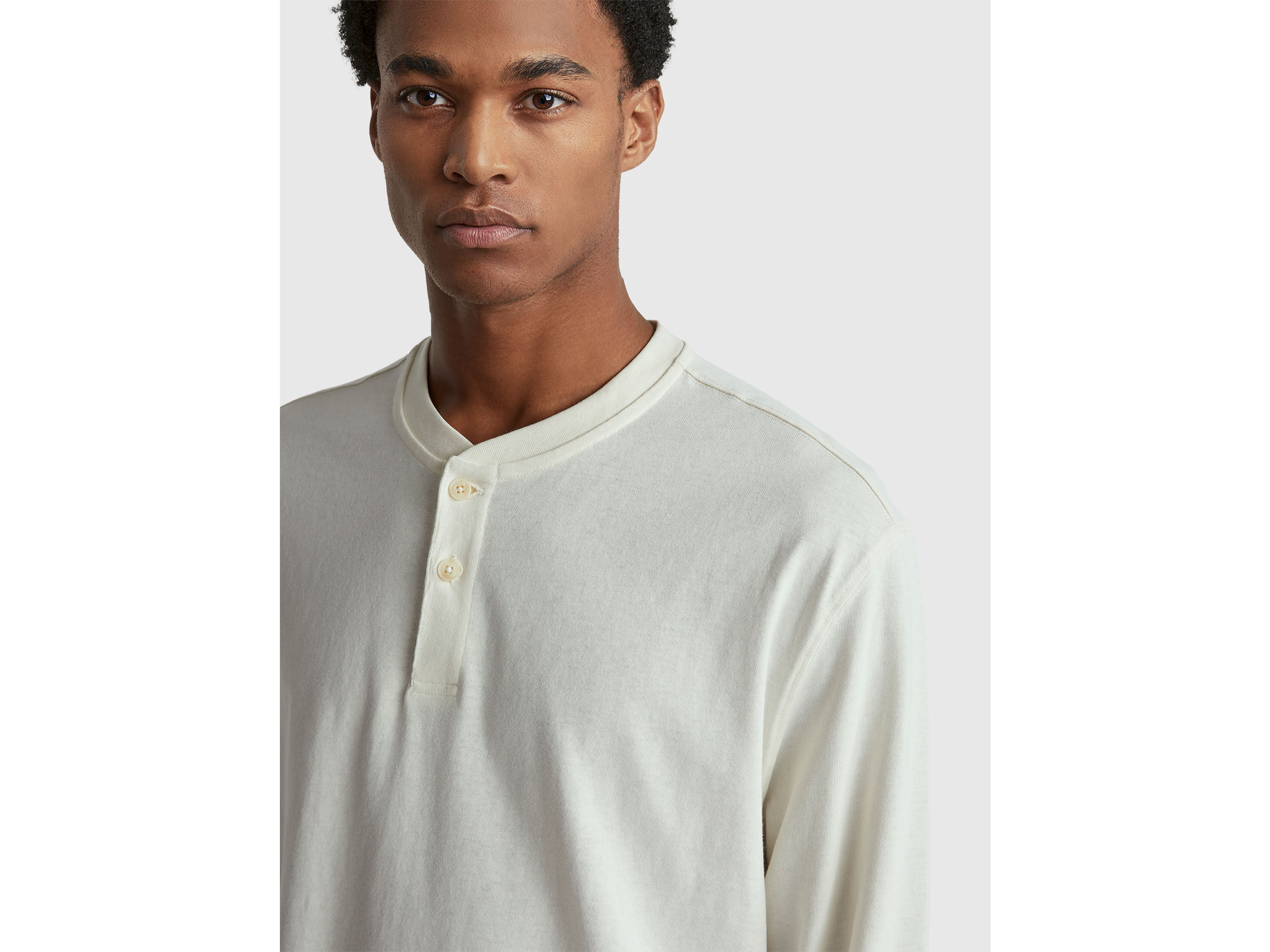 T-shirt à encolure henley – Image 4