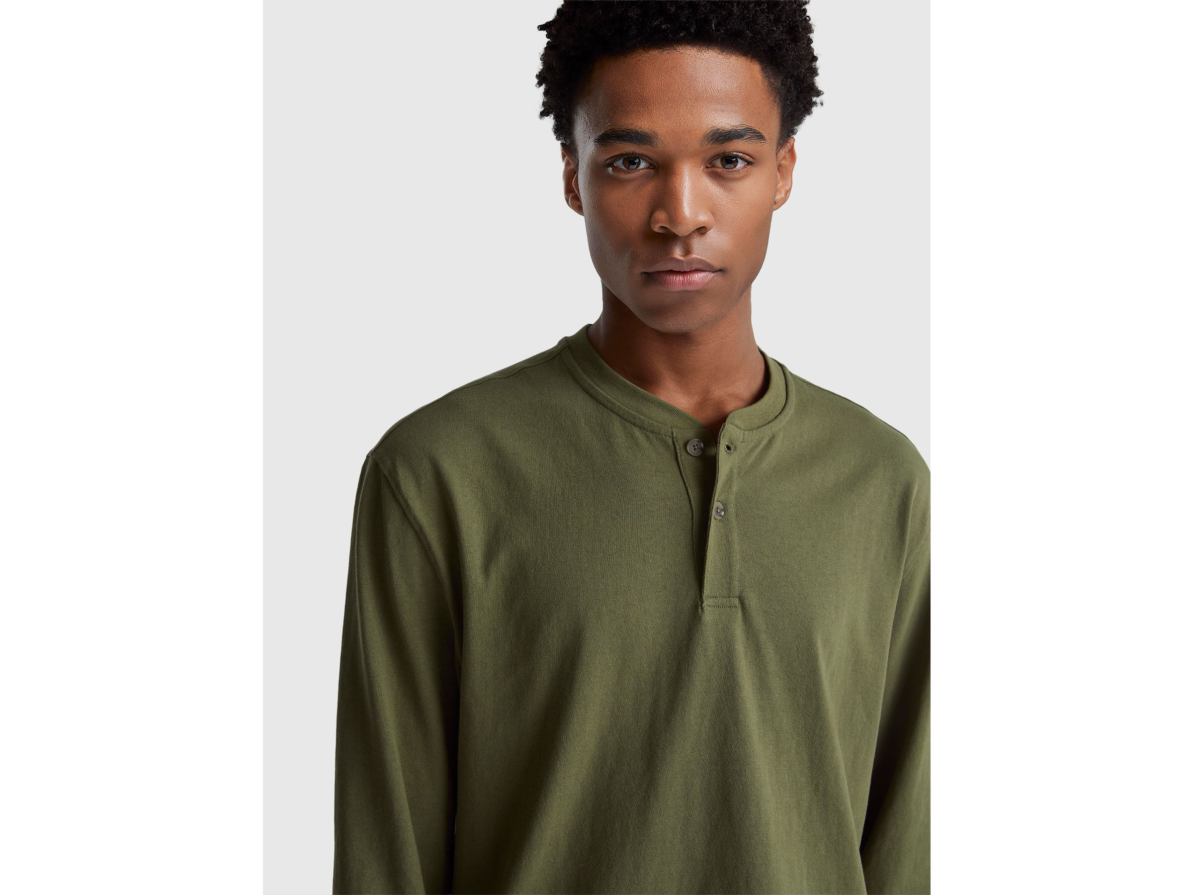 T-shirt à encolure henley – Image 4