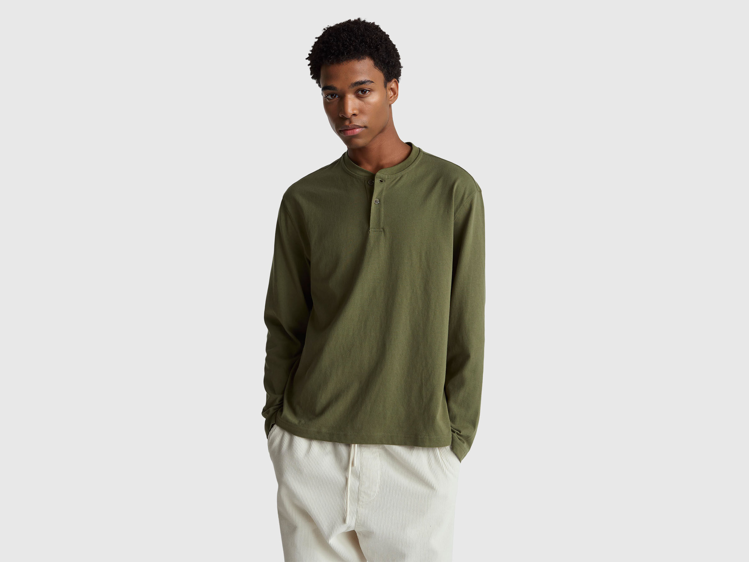 T-shirt à encolure henley T-shirt à encolure henley