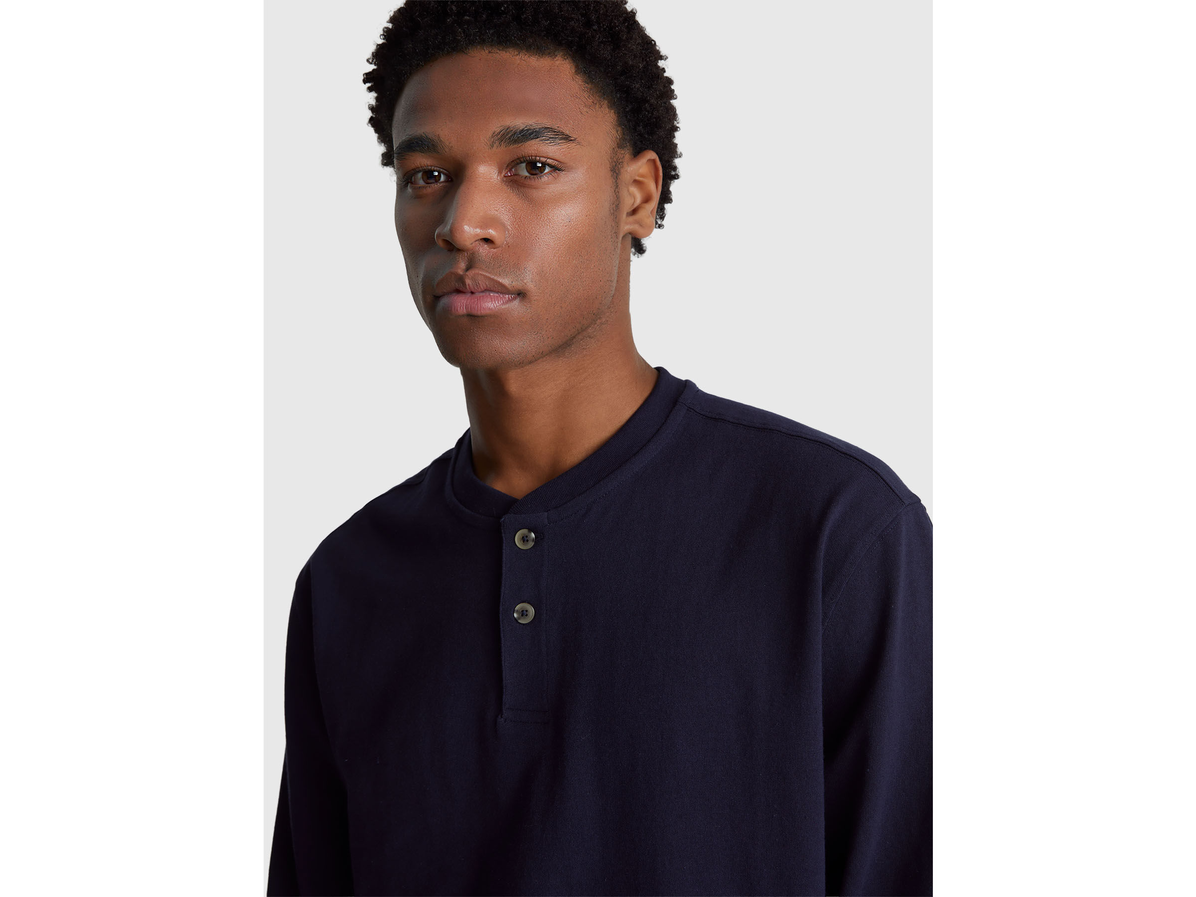 T-shirt à encolure henley – Image 4