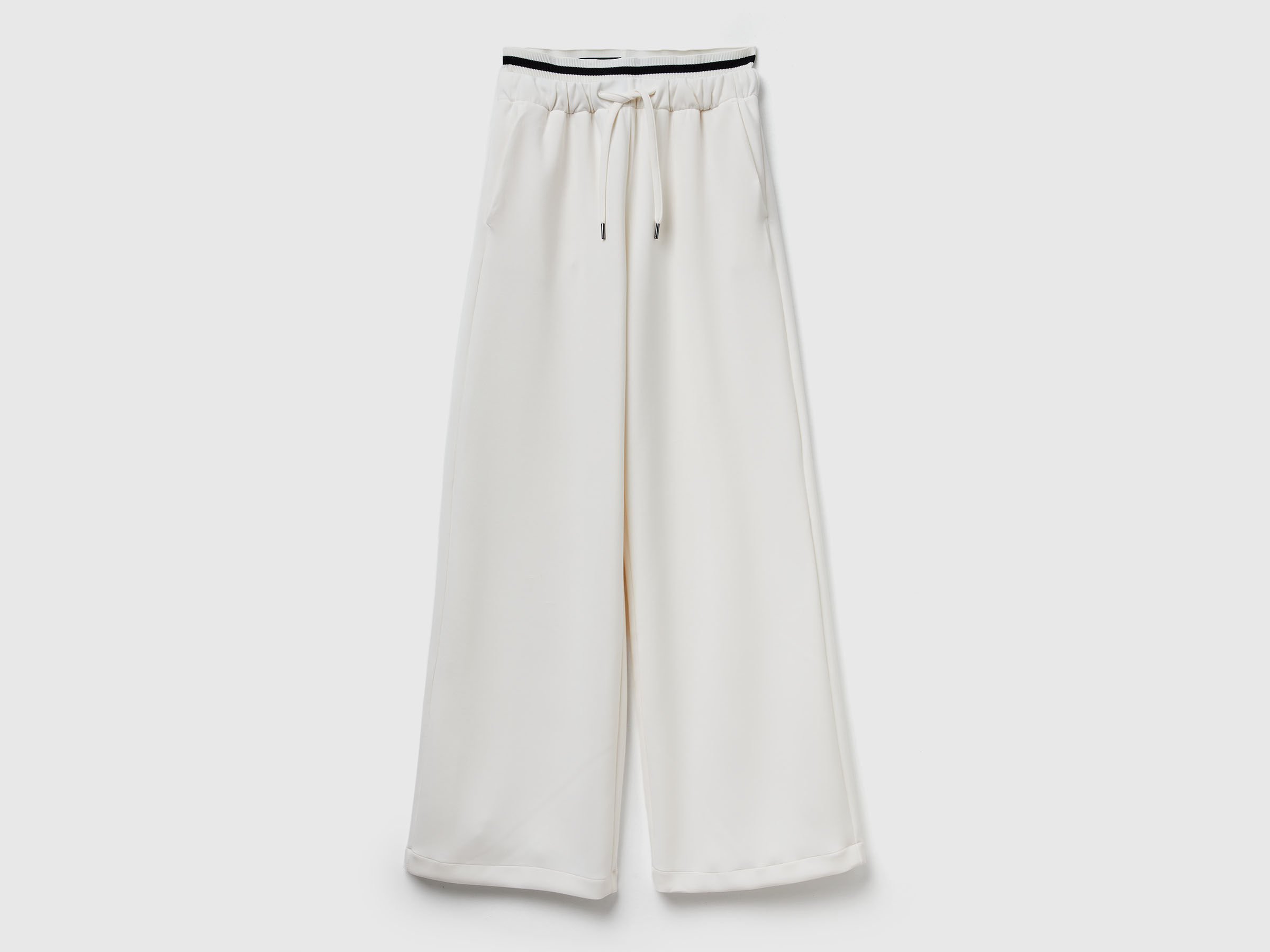 Pantalon large en modal extensible Pantalon large en modal extensible