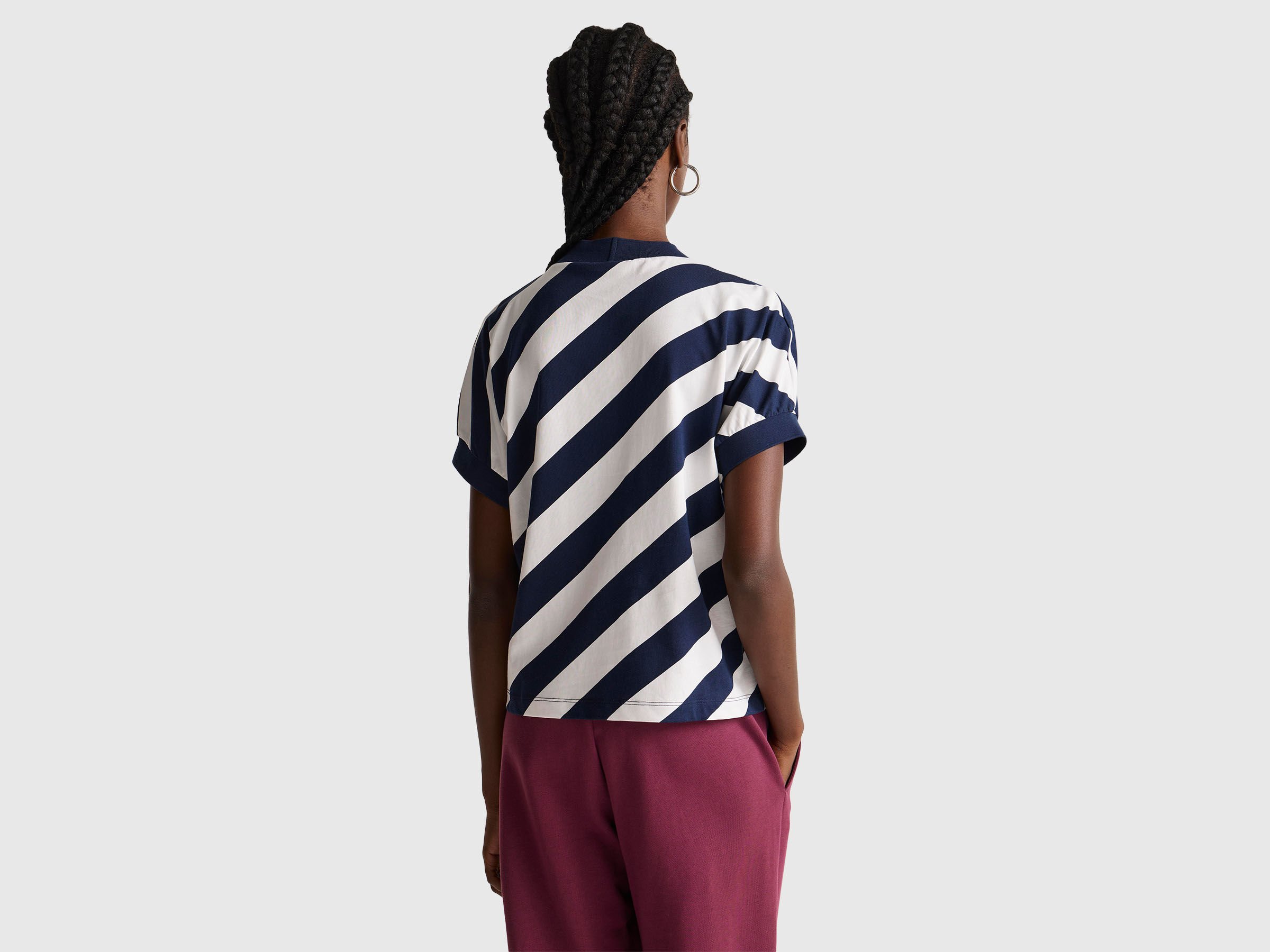 T-shirt à rayures régimentaires – Image 2