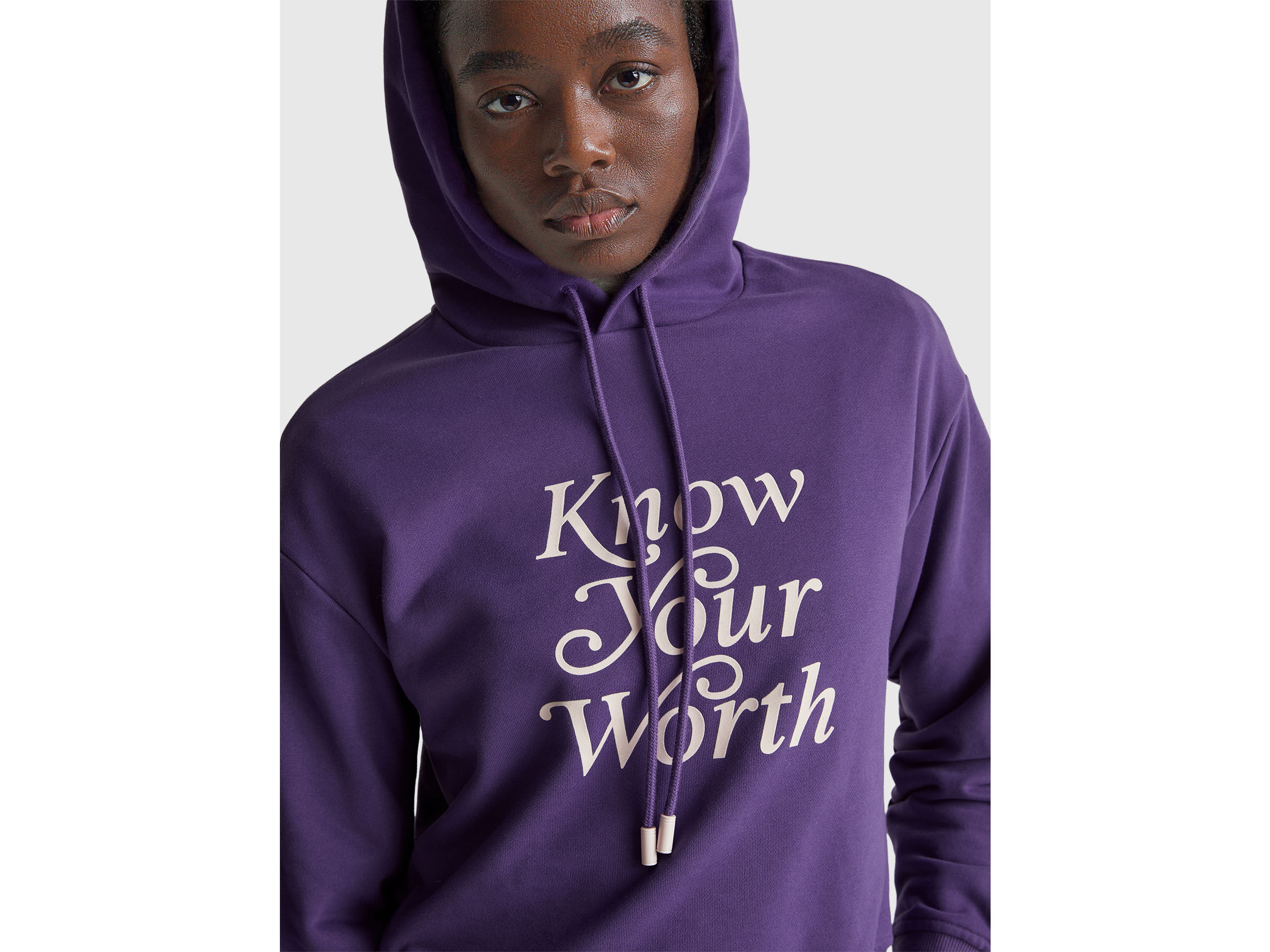 Sweat à capuche avec slogan – Image 4