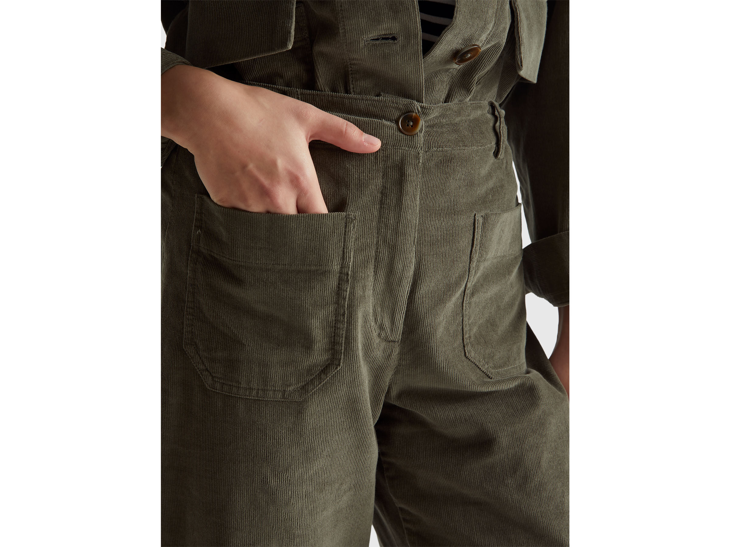 Pantalon droit en velours – Image 3