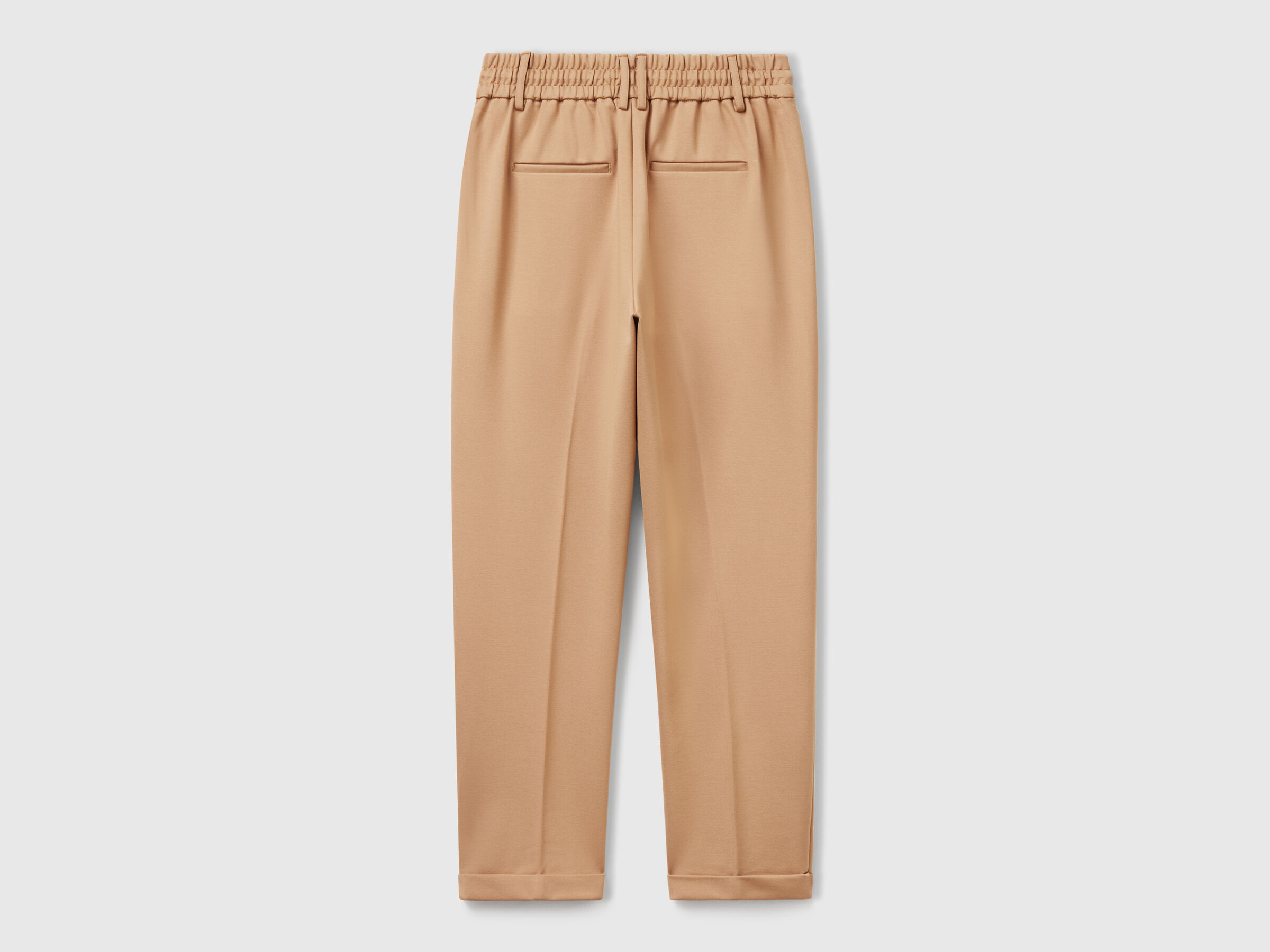 Pantalon uni à cordon de serrage – Image 4