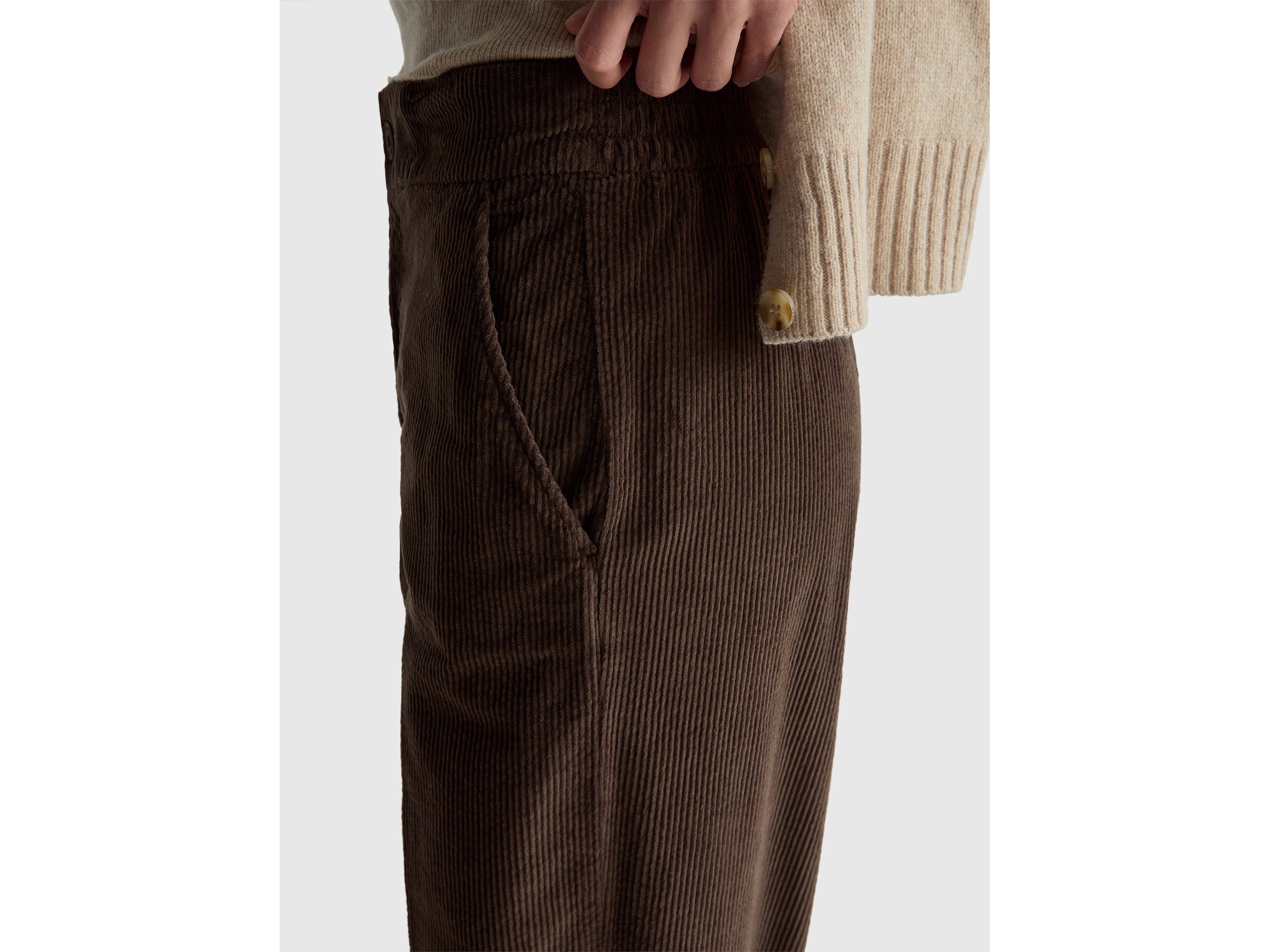 Pantalon large en velours – Image 4