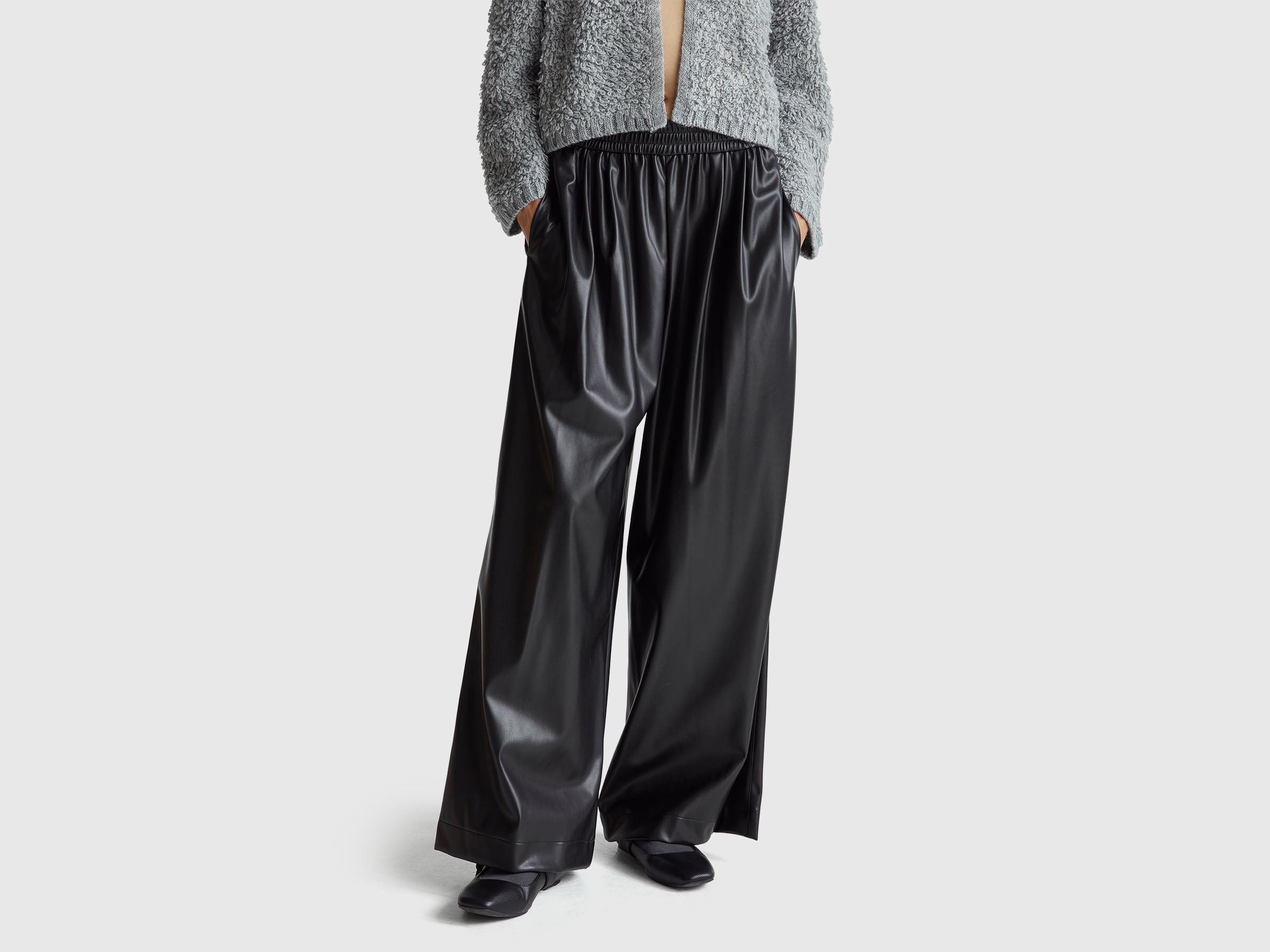 Pantalon en tissu enduit Pantalon en tissu enduit