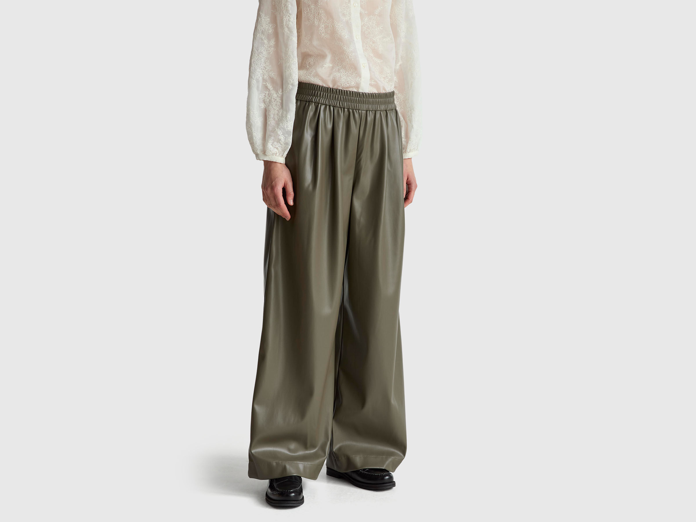 Pantalon en tissu enduit Pantalon en tissu enduit