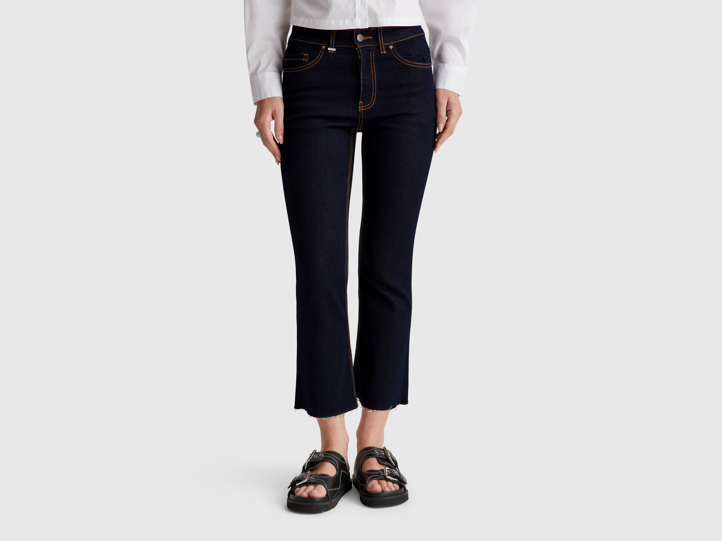 Jeans court en coton Jeans court en coton
