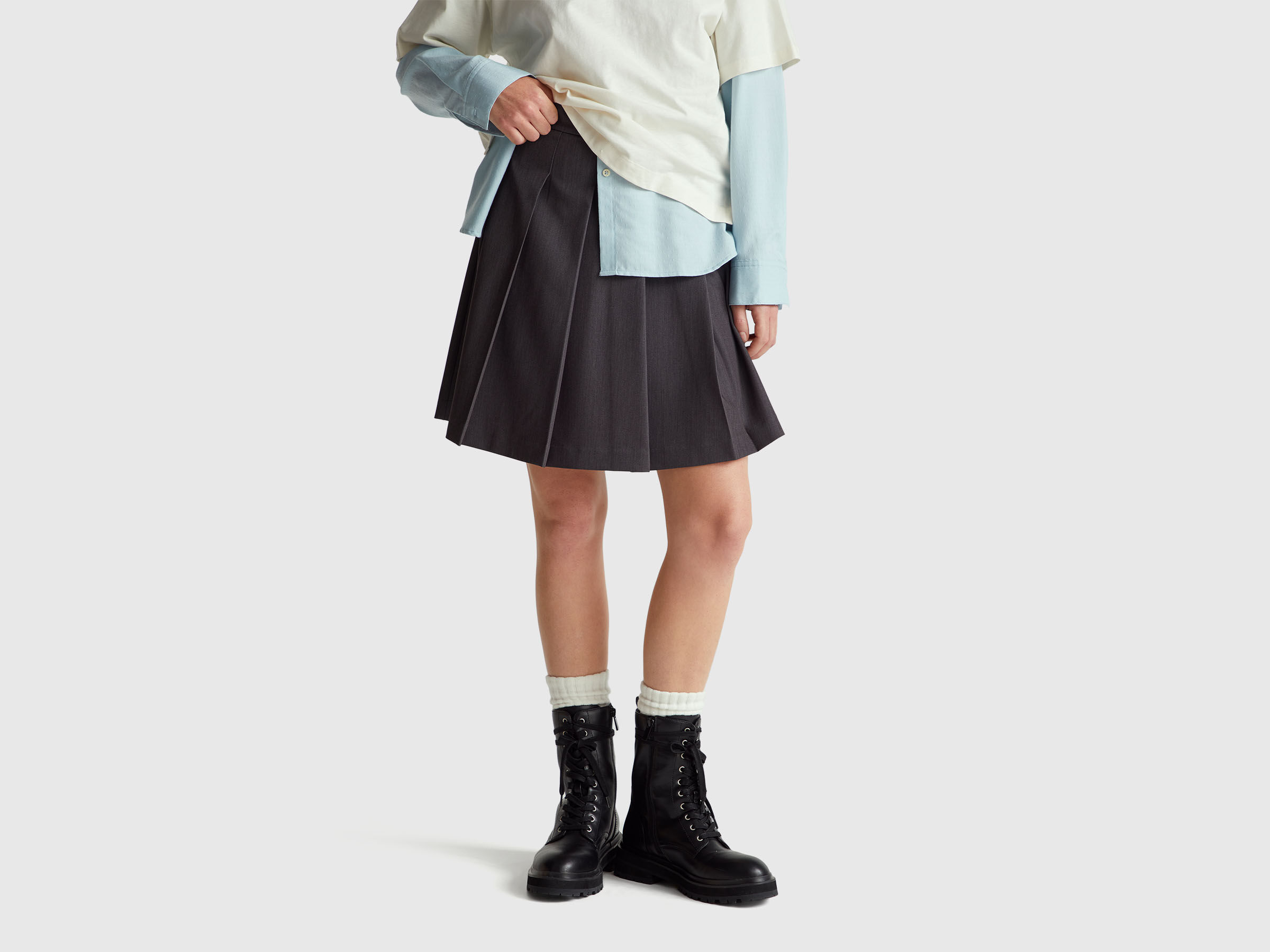 Minijupe plissée Minijupe plissée