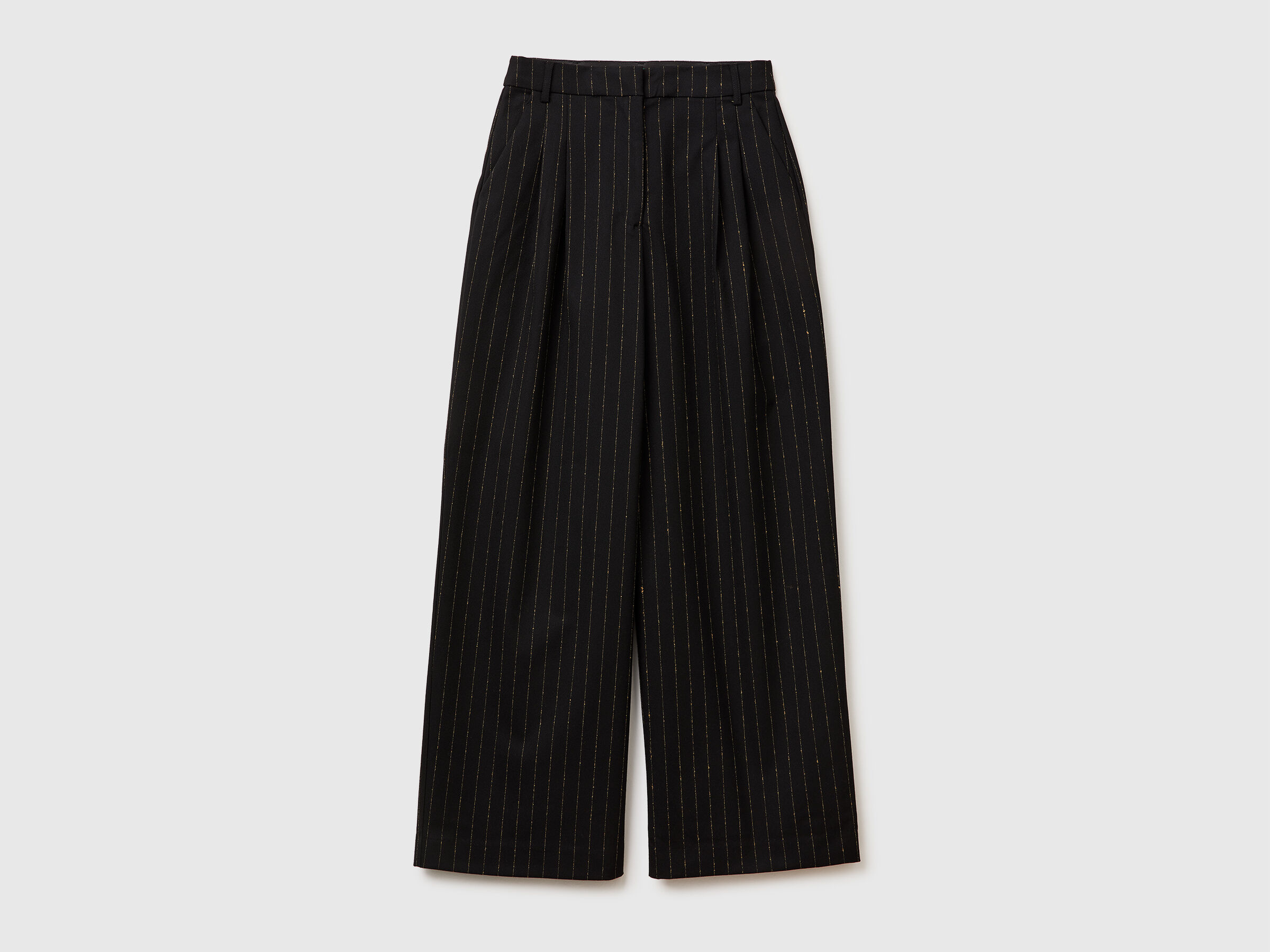 Pantalon palazzo à fines rayures – Image 5
