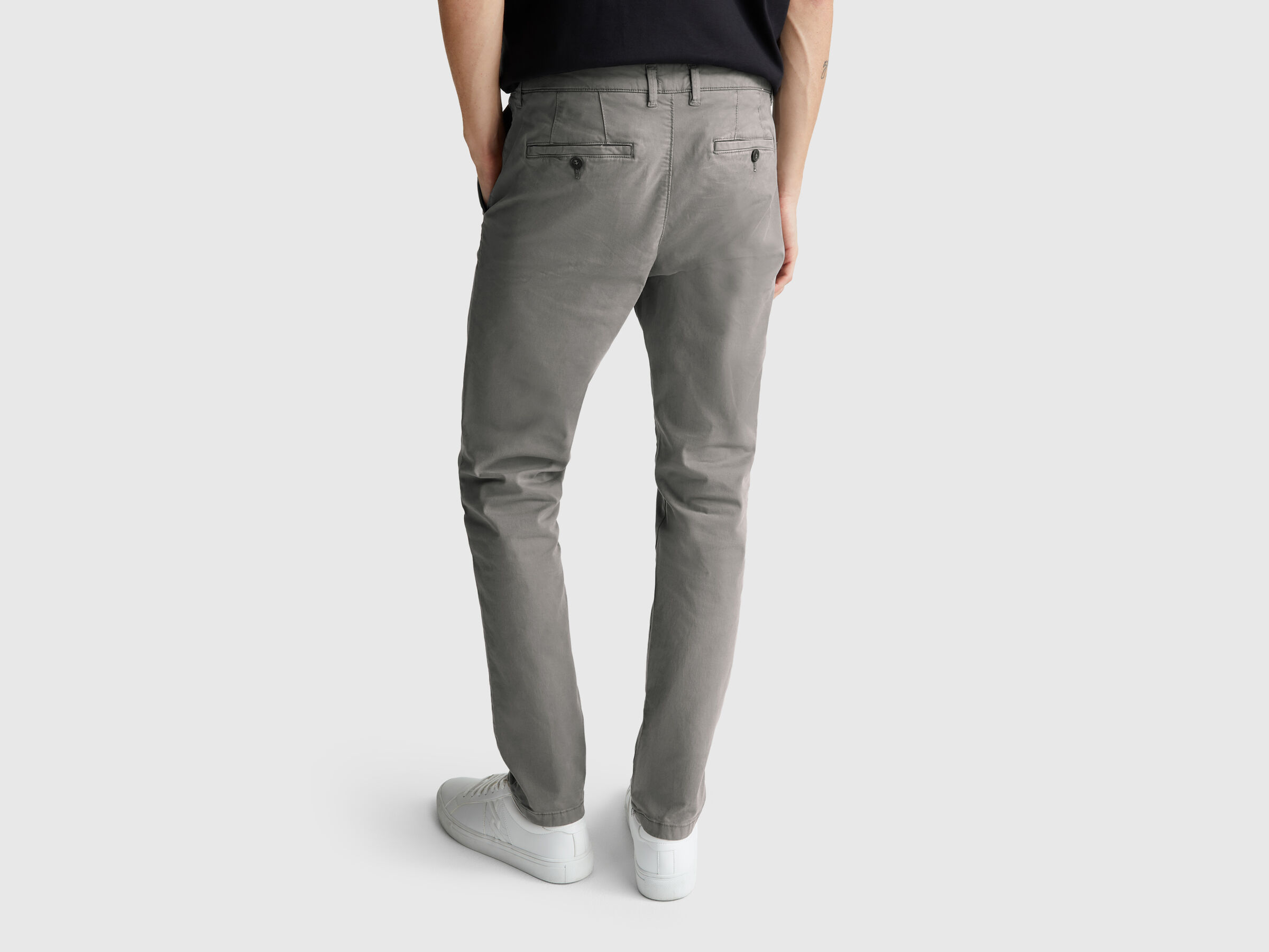 Pantalon chino slim en coton – Image 2