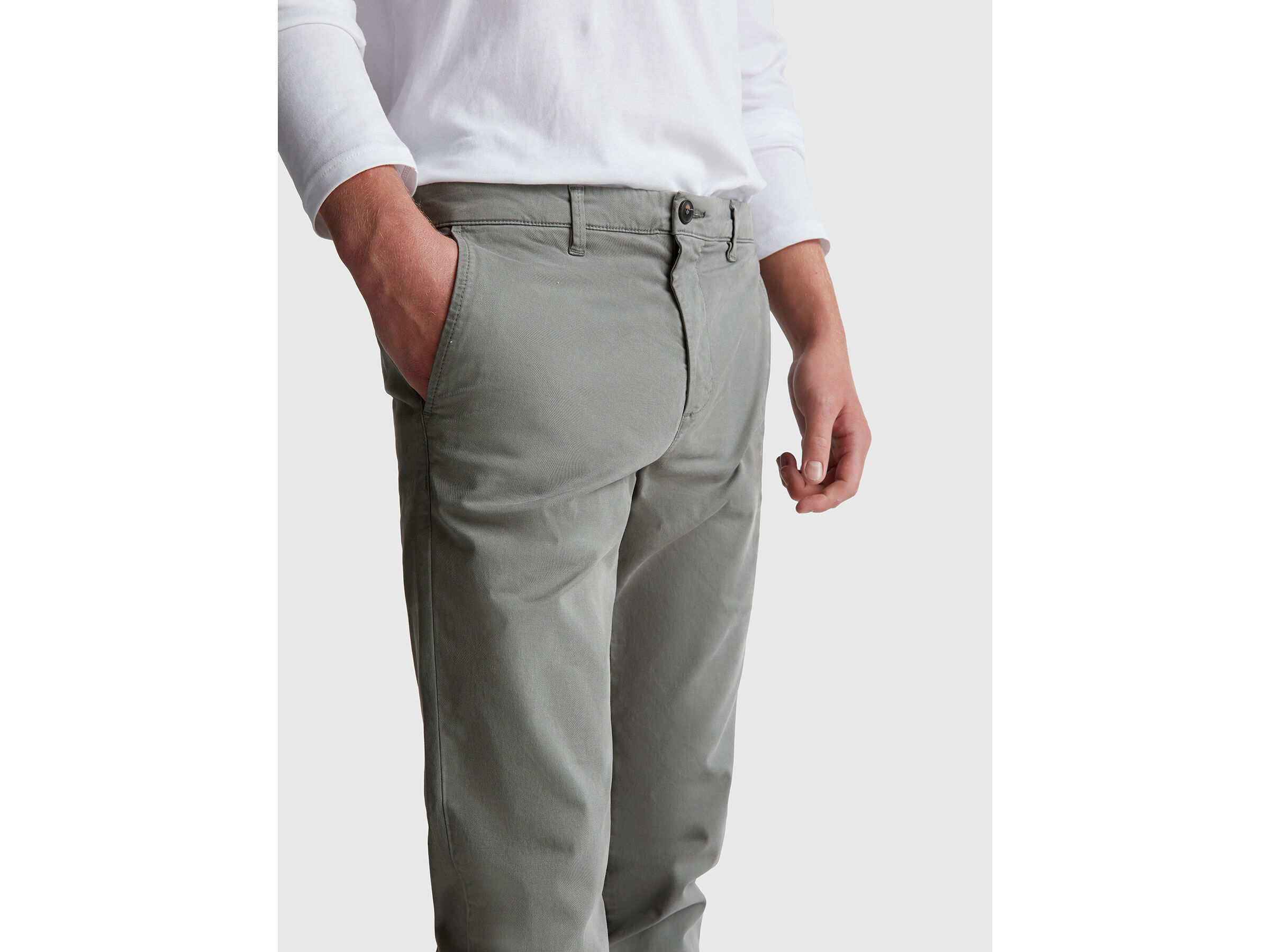 Pantalon chino slim en coton – Image 4