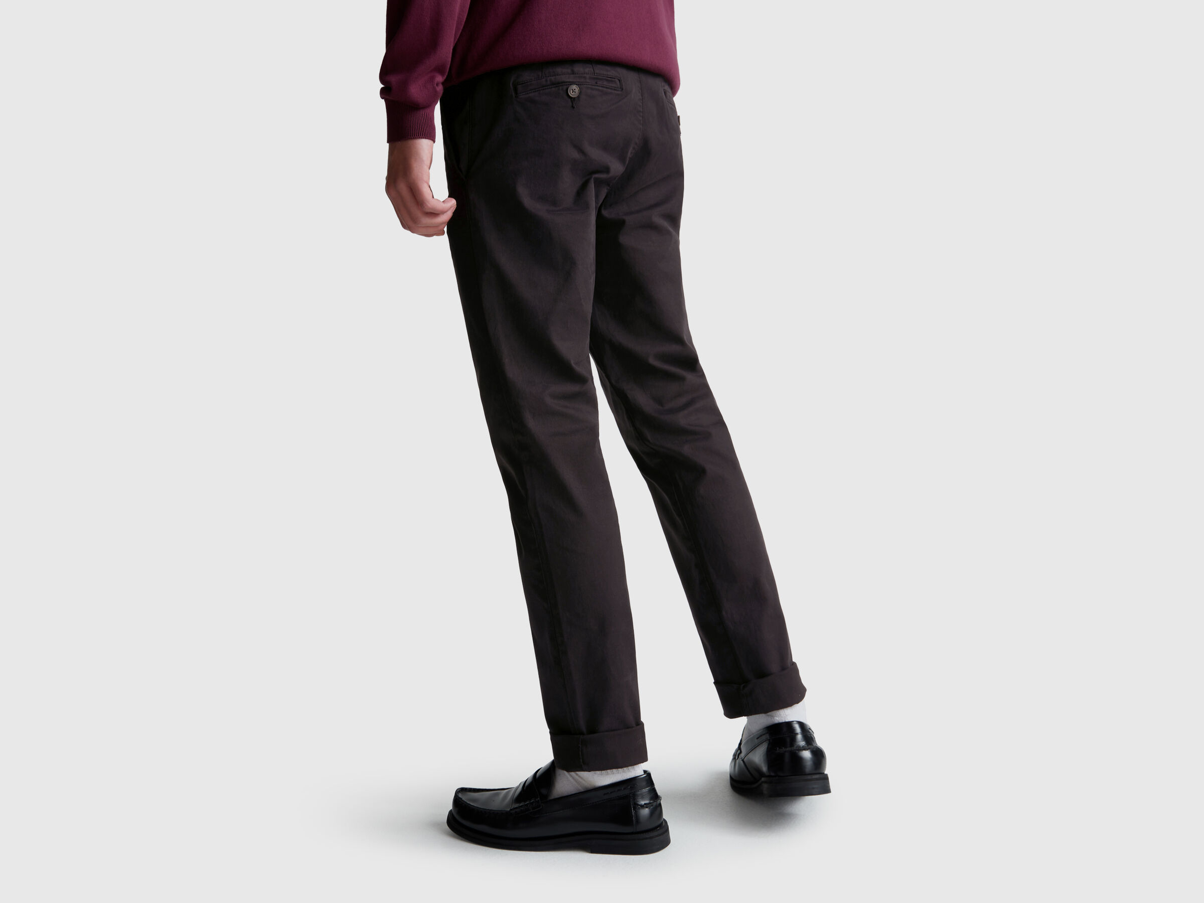 Pantalon chino slim en coton – Image 2