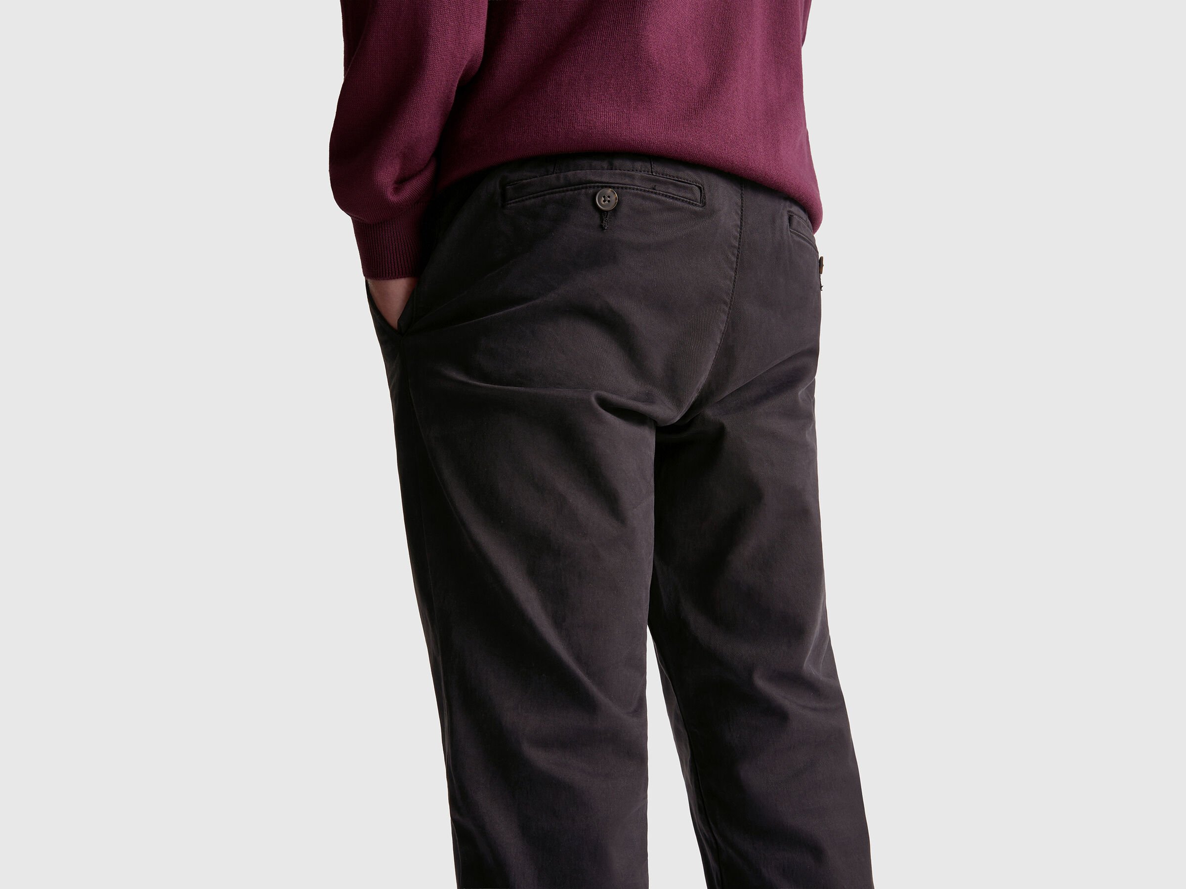 Pantalon chino slim en coton – Image 4