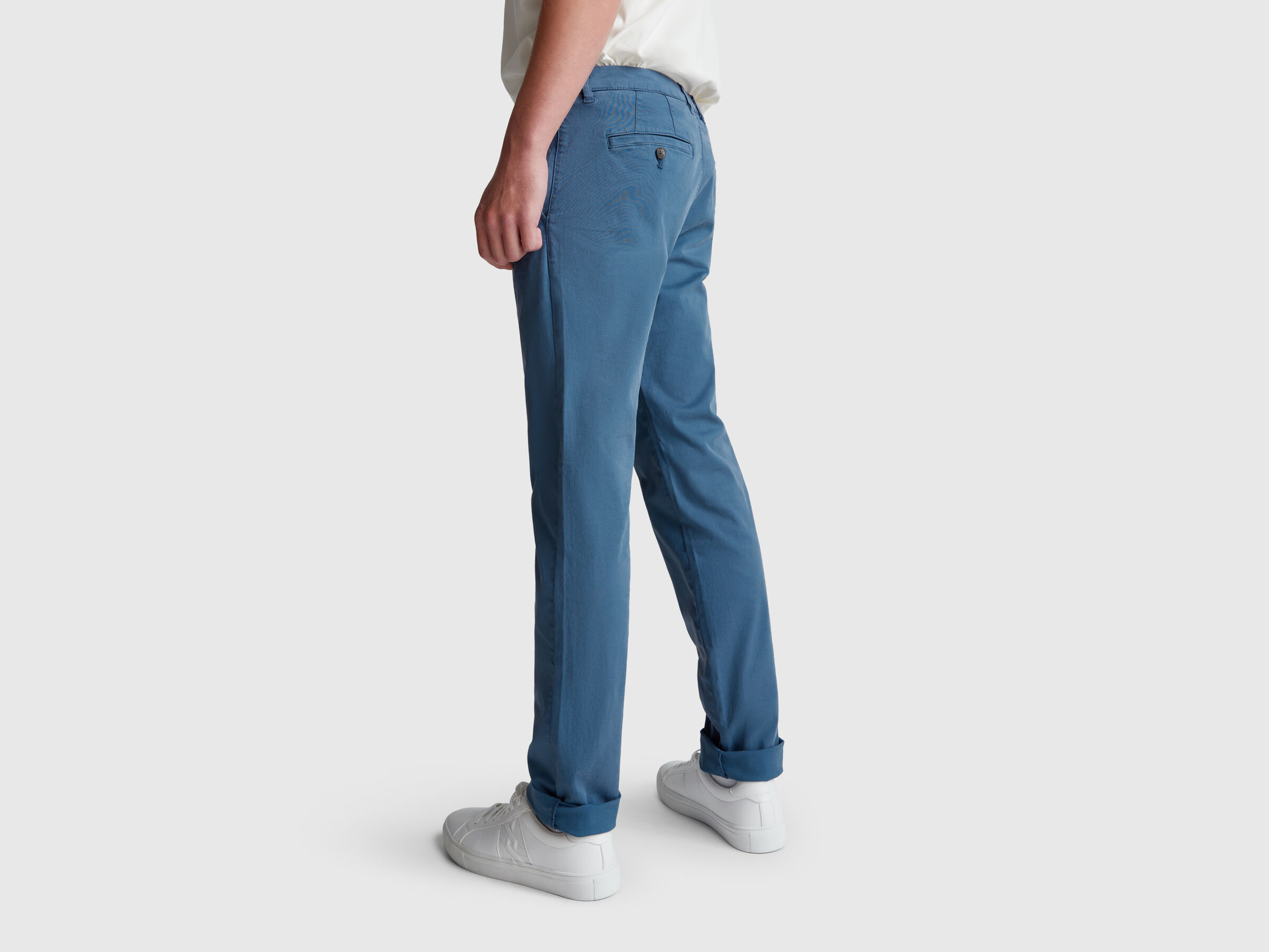 Pantalon chino slim en coton – Image 2