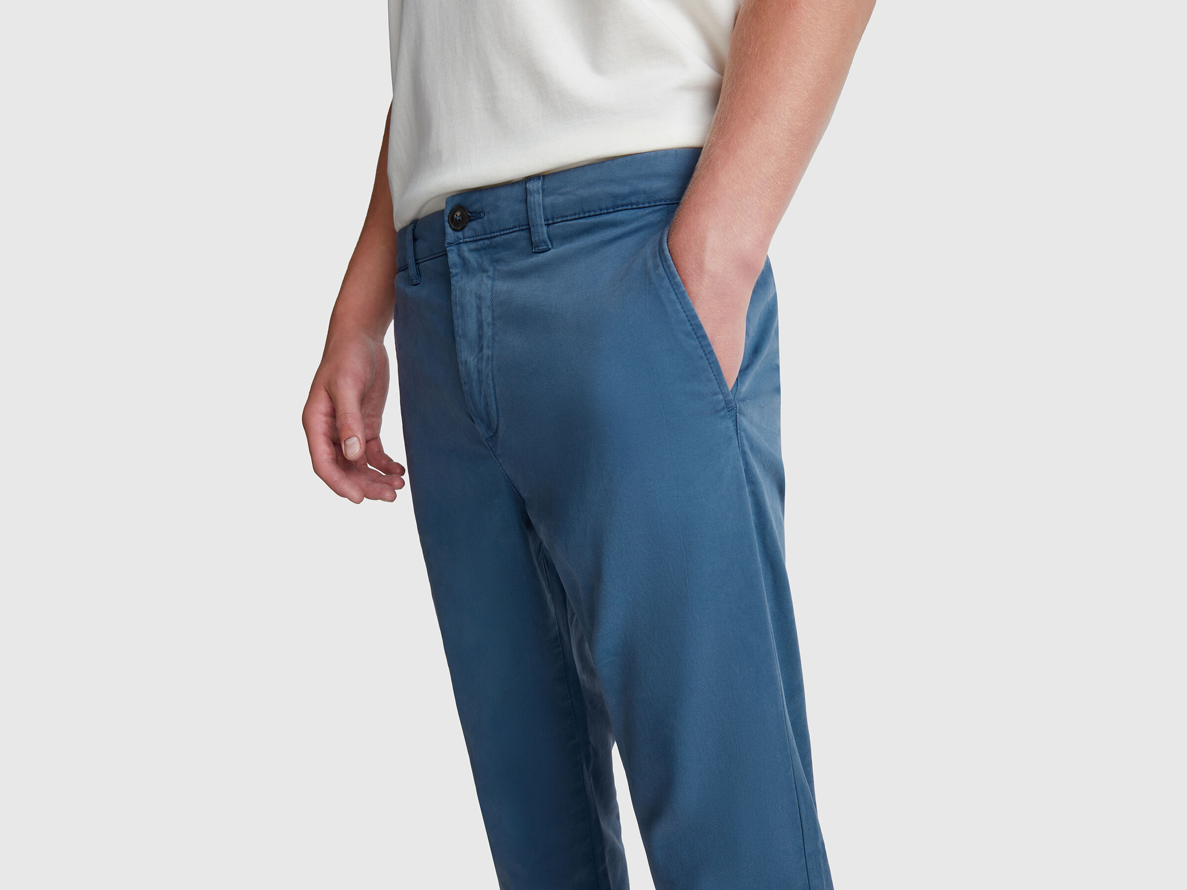 Pantalon chino slim en coton – Image 4