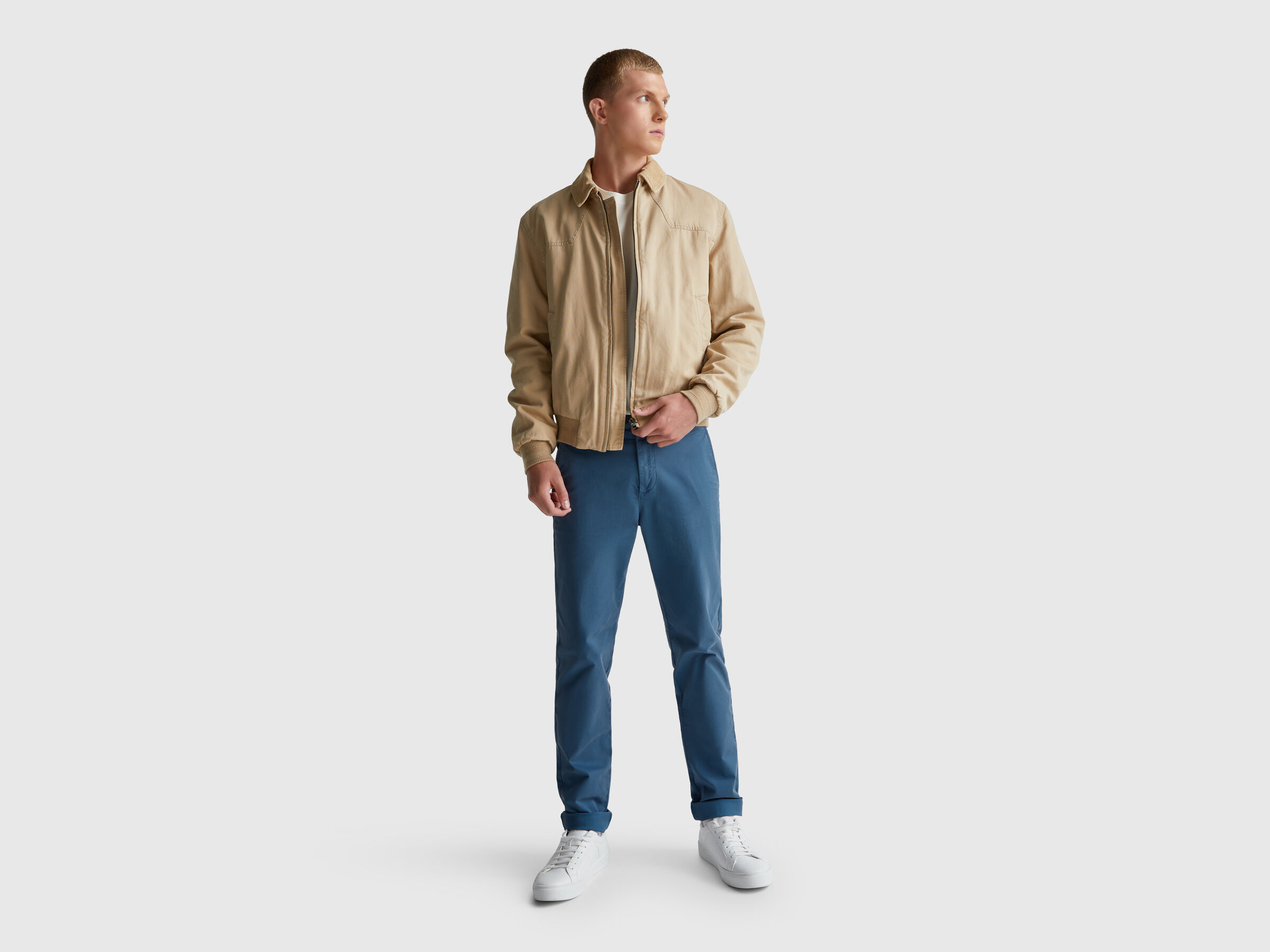 Pantalon chino slim en coton – Image 3