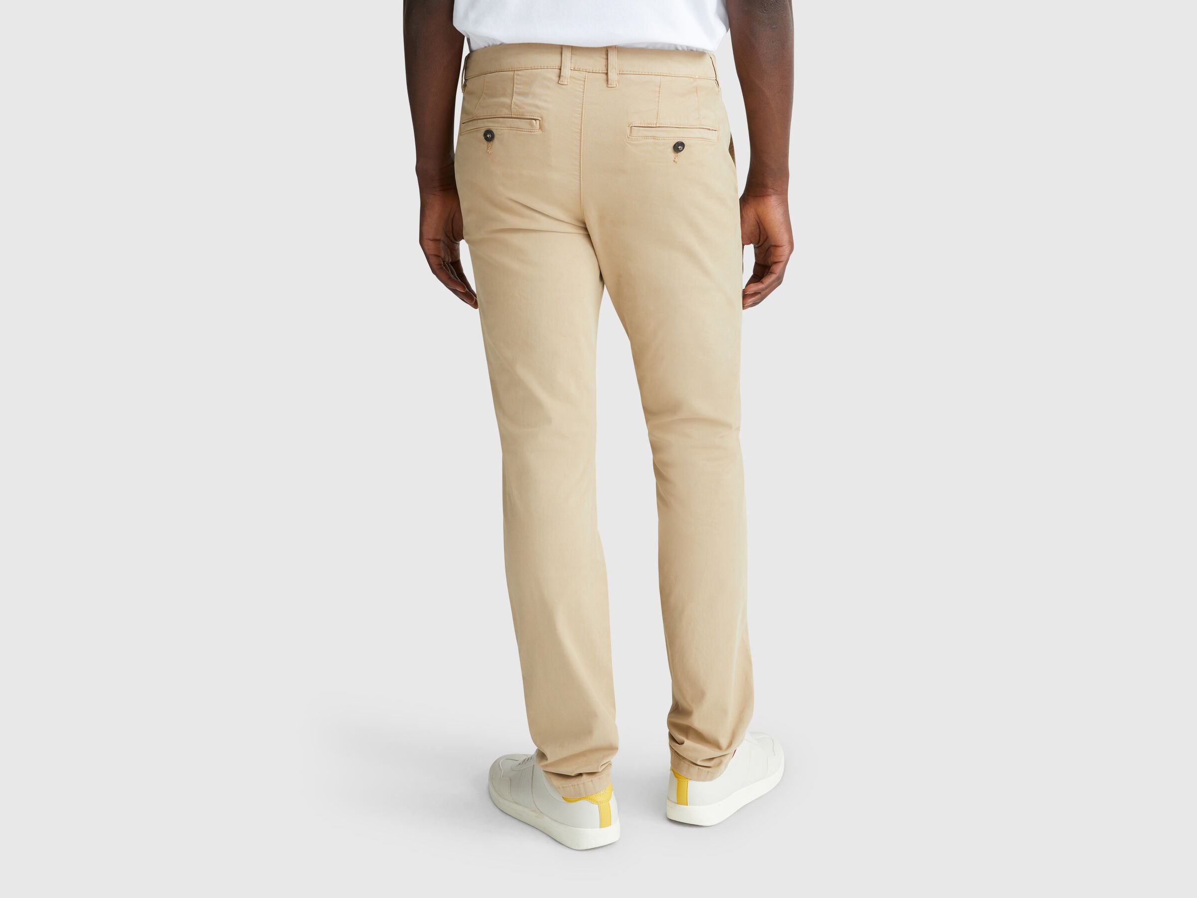 Pantalon chino slim en coton – Image 2