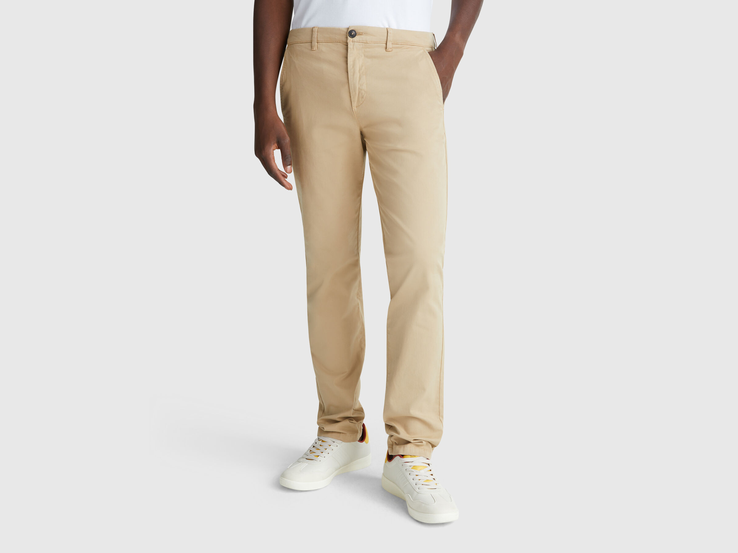 Pantalon chino slim en coton Pantalon chino slim en coton