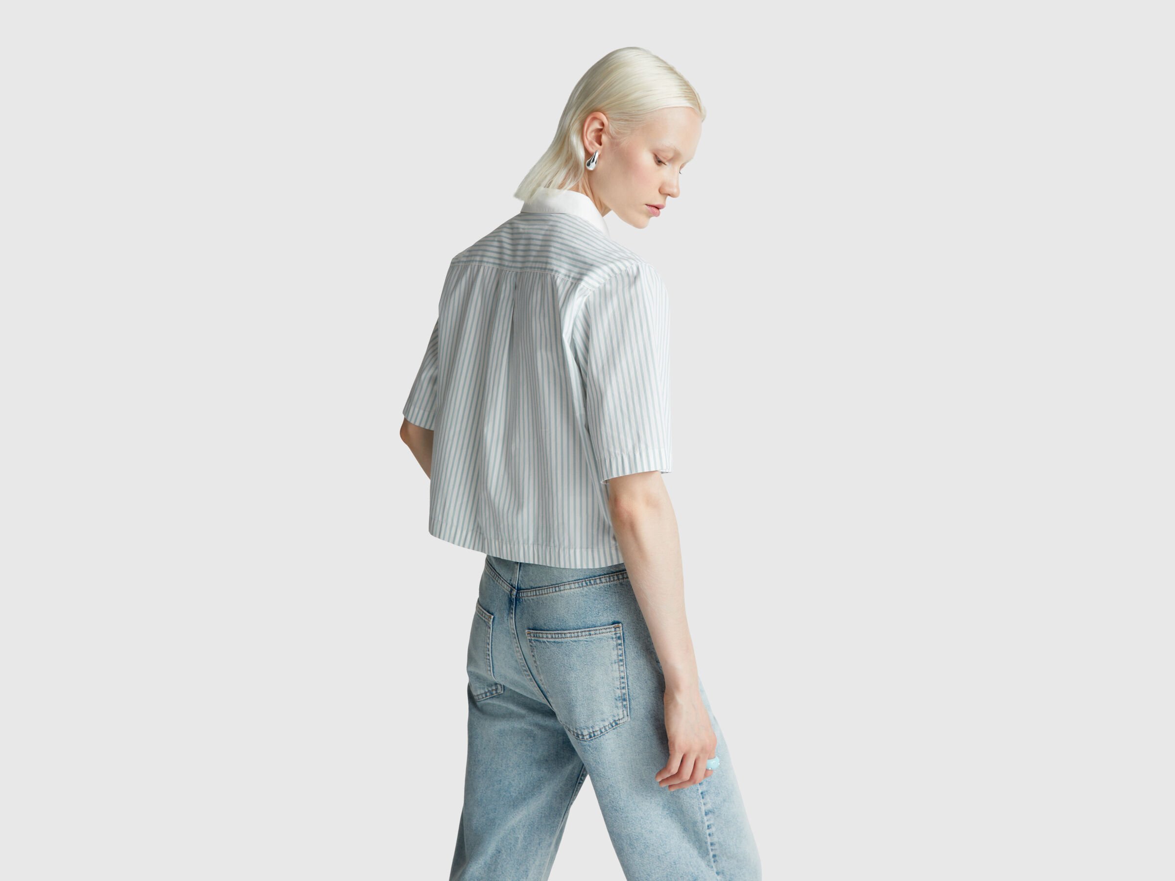 Chemise rayée en pur coton – Image 3