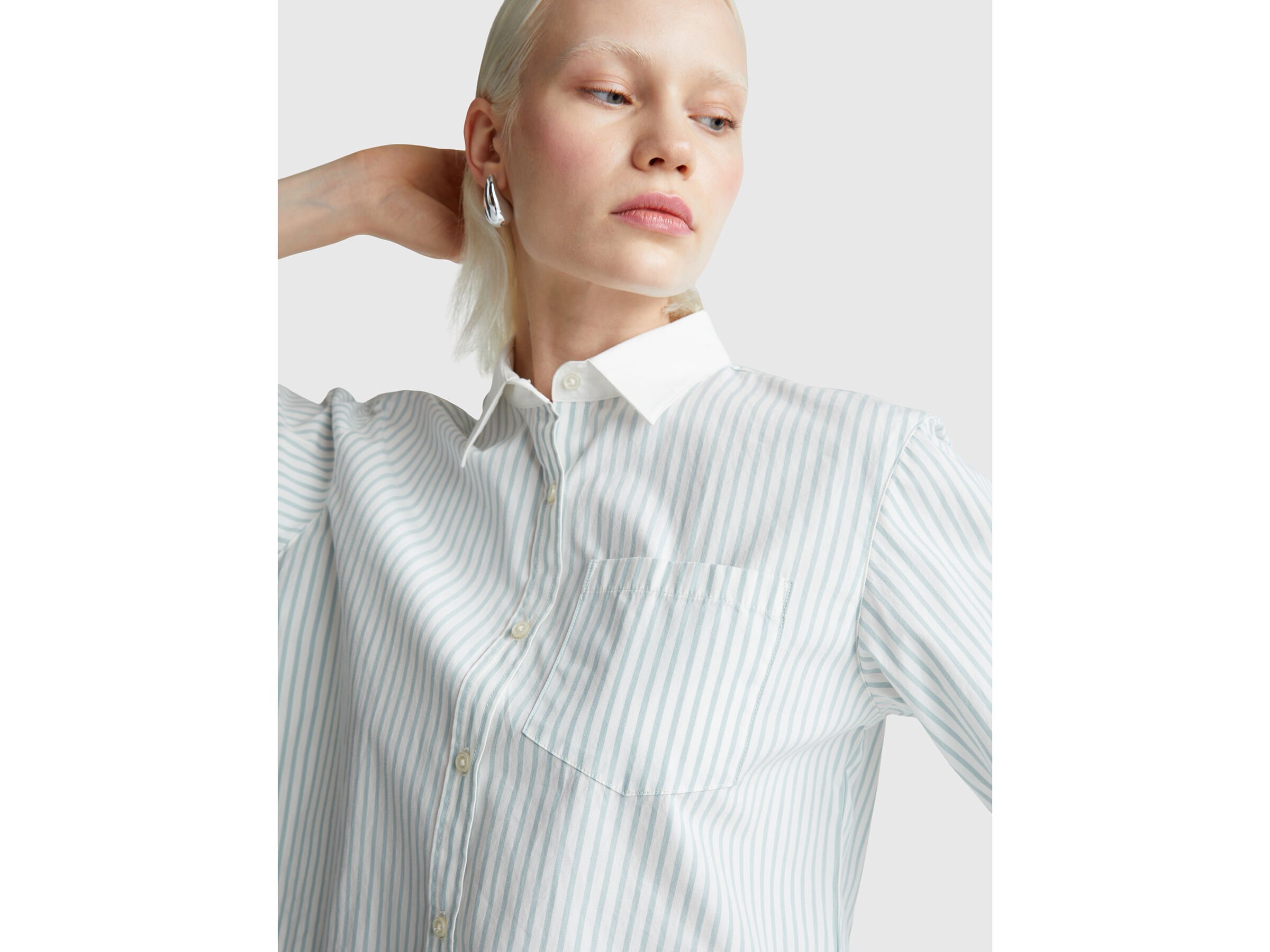 Chemise rayée en pur coton – Image 5