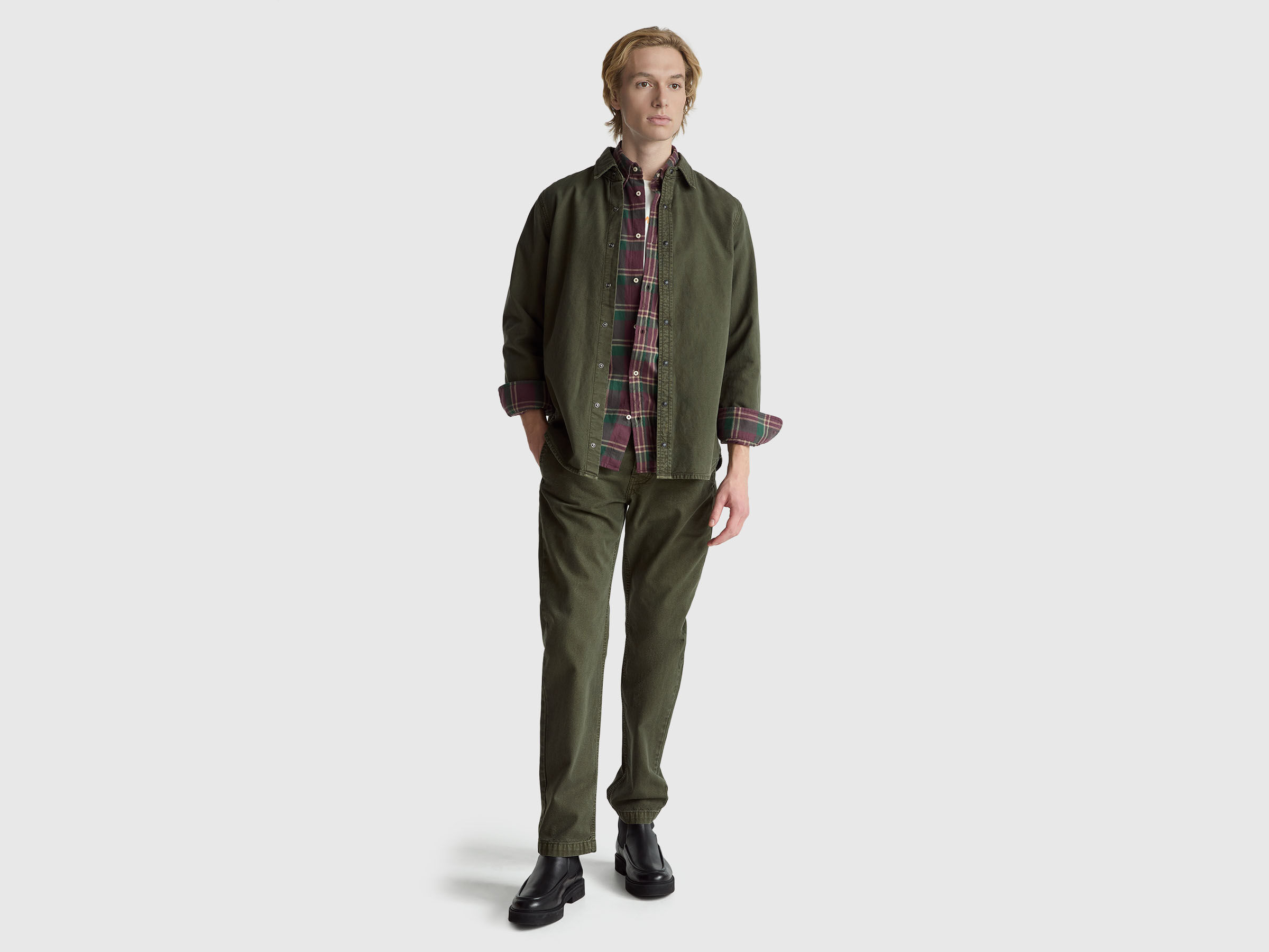Chemise slim fit 100% coton – Image 3