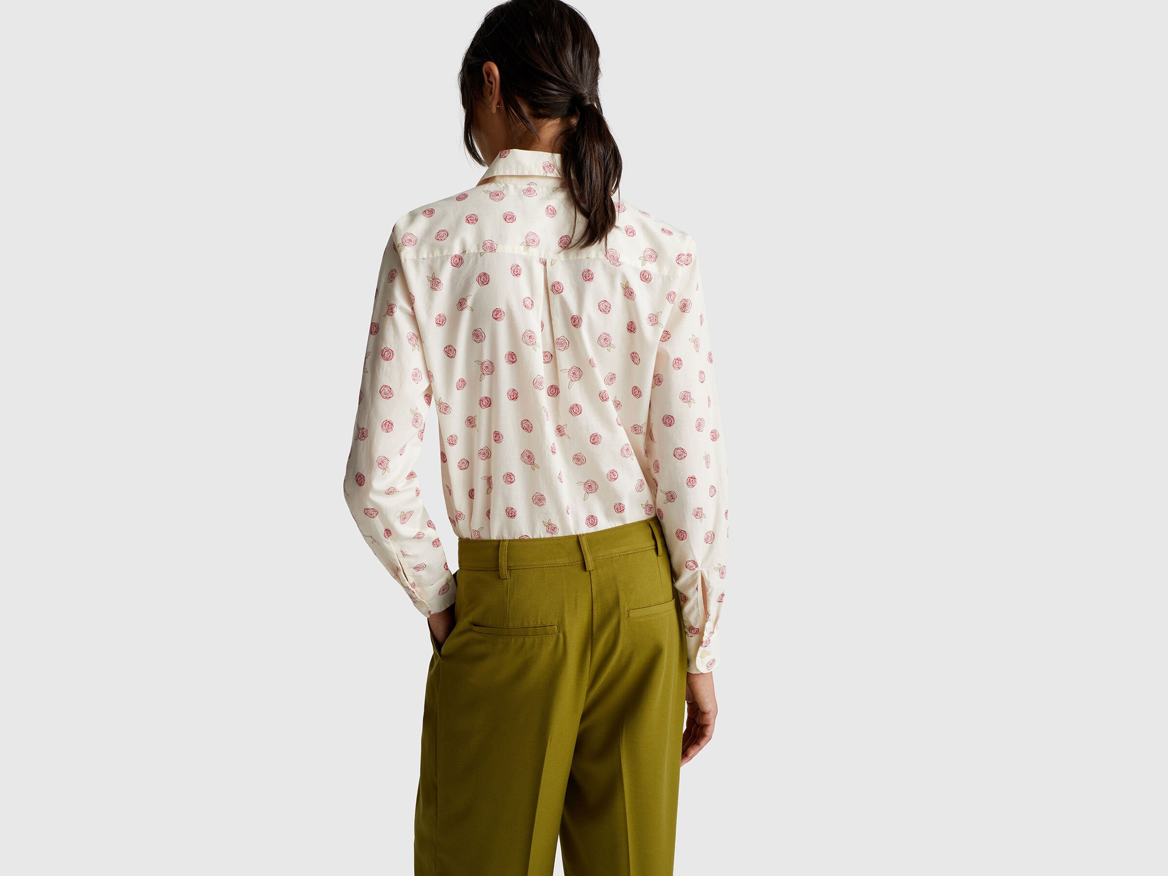 Chemise à motifs en coton léger – Image 3