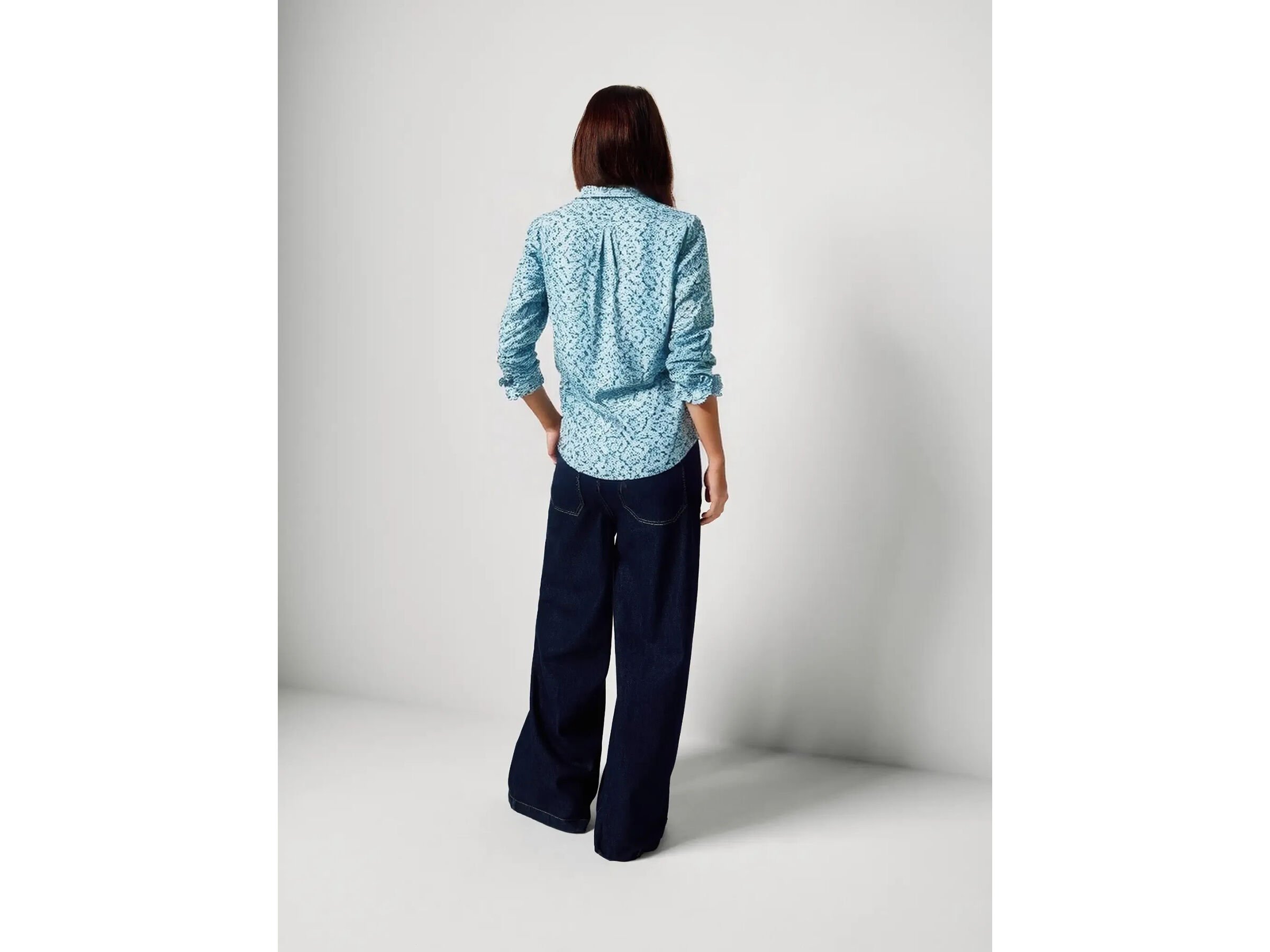 Chemise à motifs en coton léger – Image 2