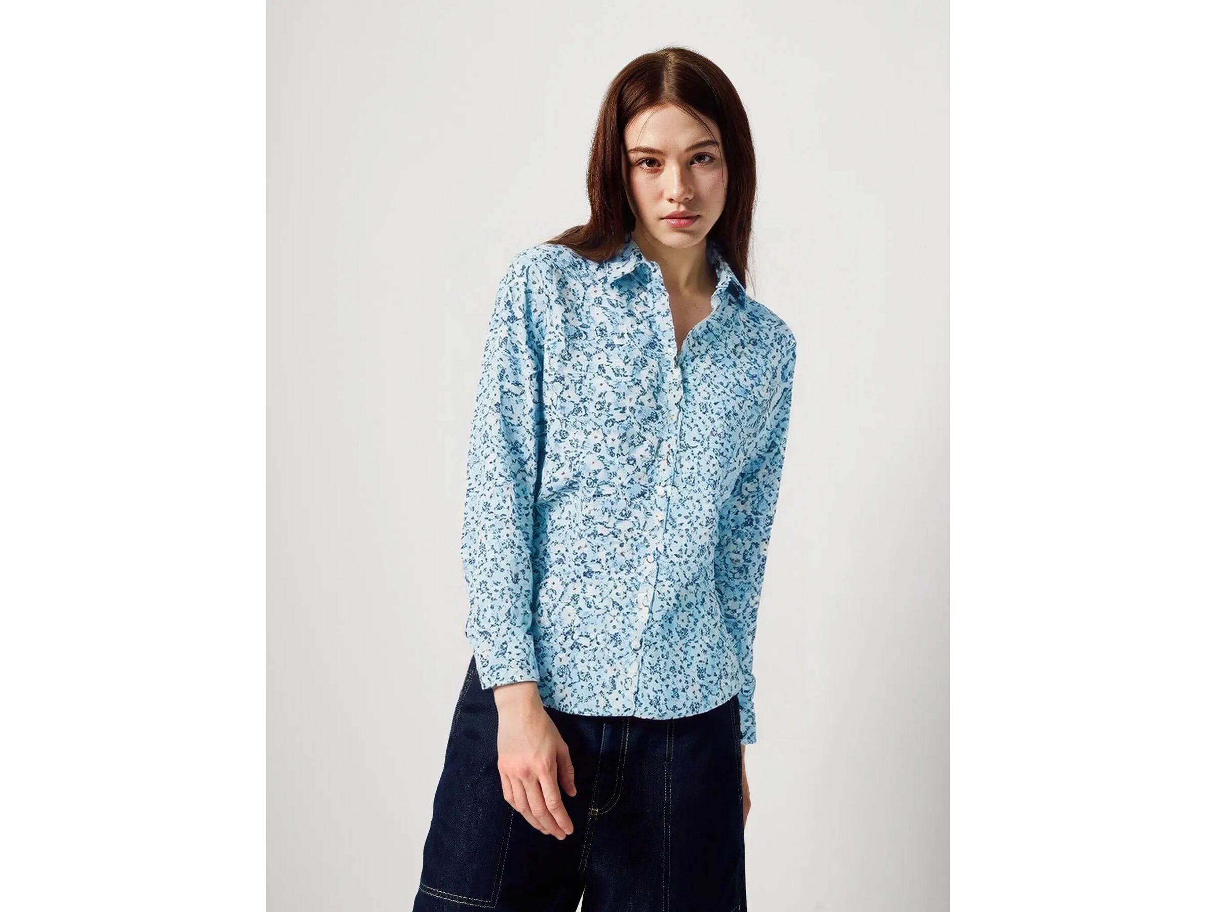 Chemise à motifs en coton léger – Image 3