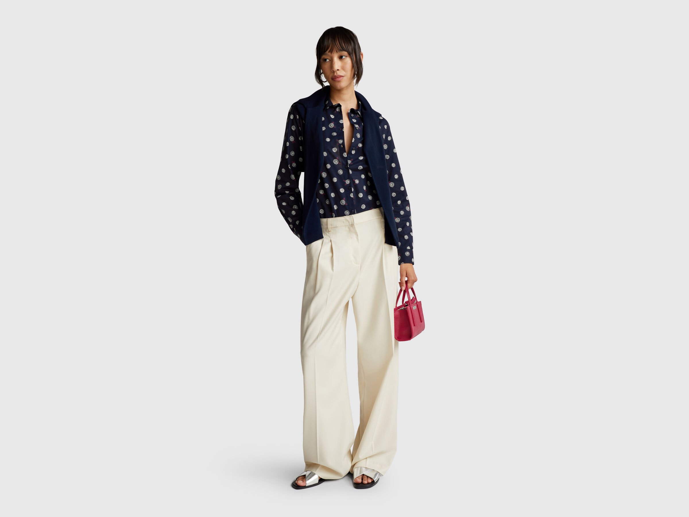 Chemise à motifs en coton léger – Image 3