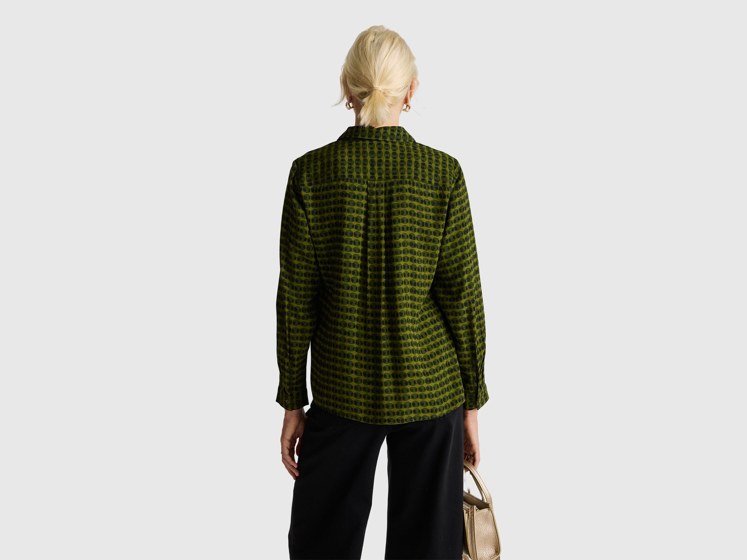 Chemise en viscose à motifs – Image 2