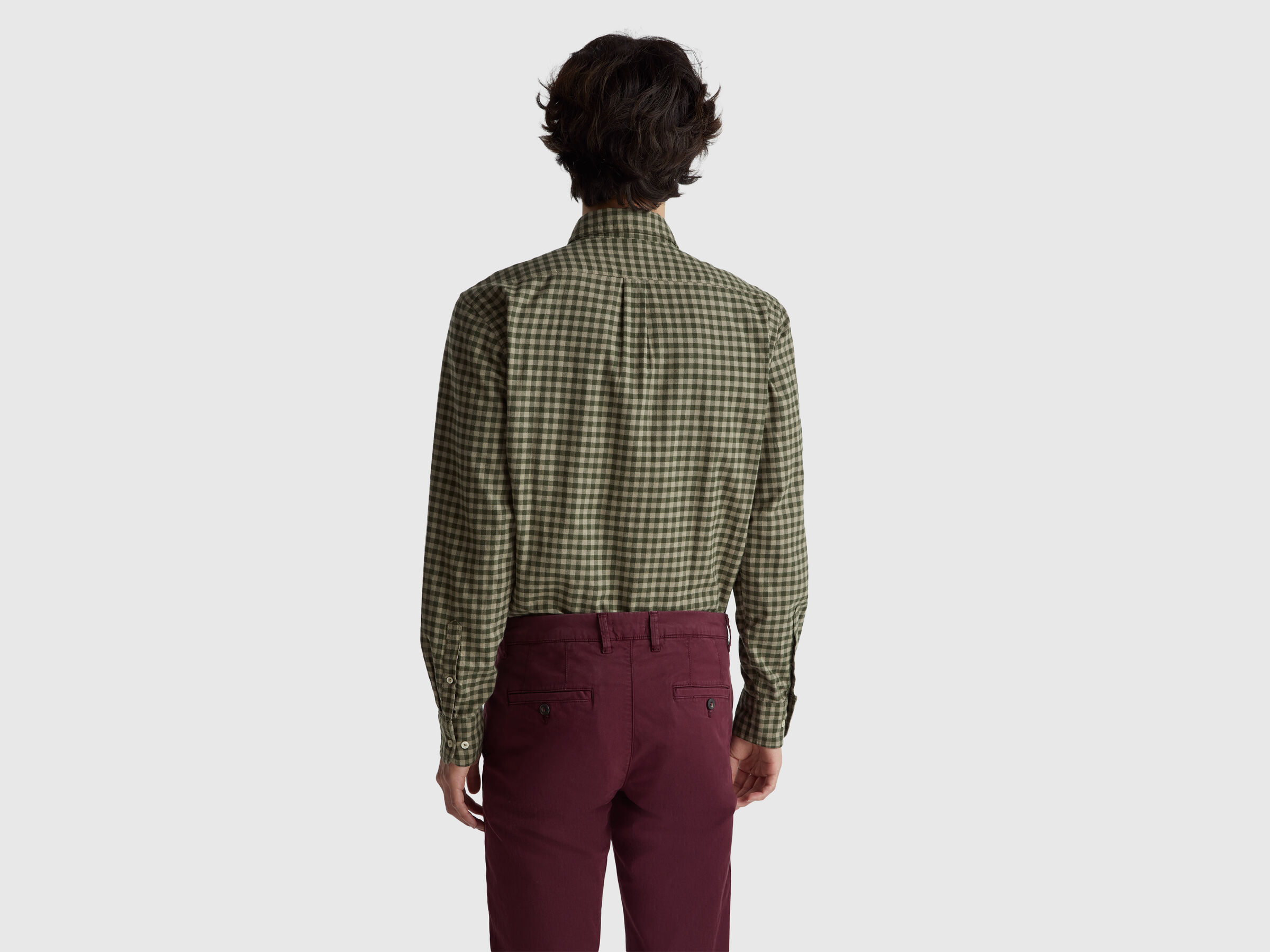 Chemise boutonnée en flanelle – Image 2
