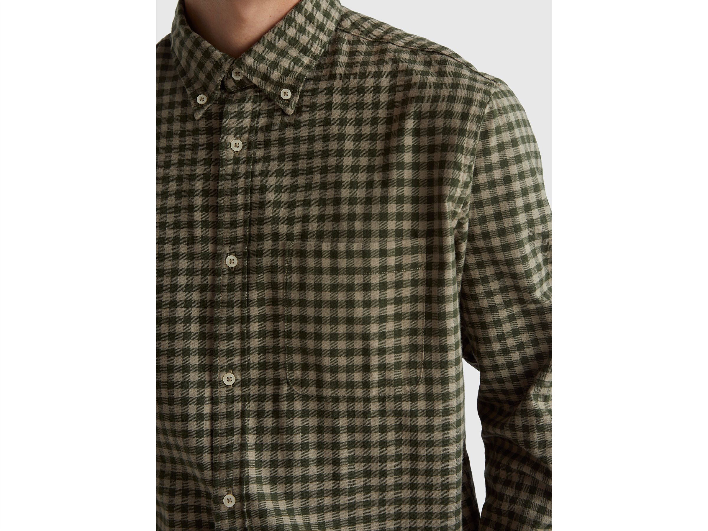 Chemise boutonnée en flanelle – Image 4