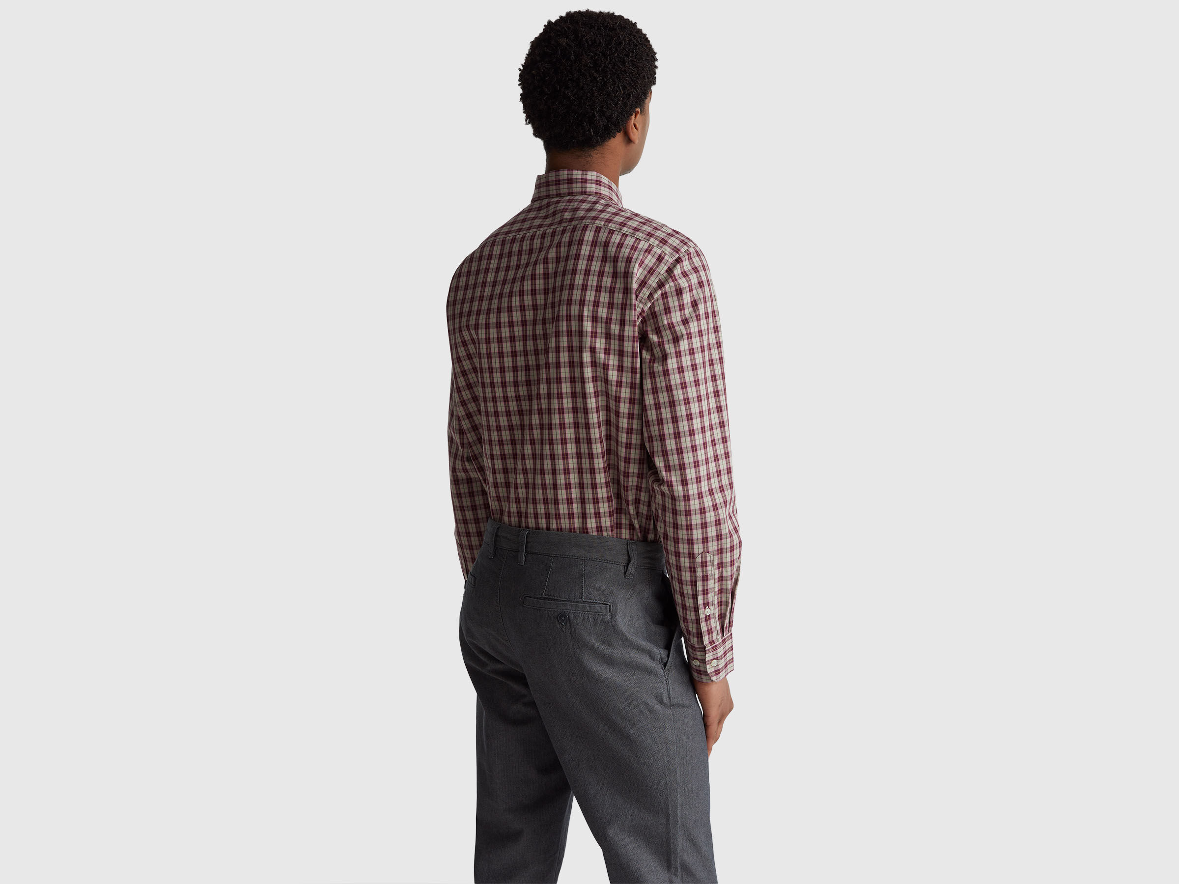 Chemise à carreaux 100% coton – Image 2