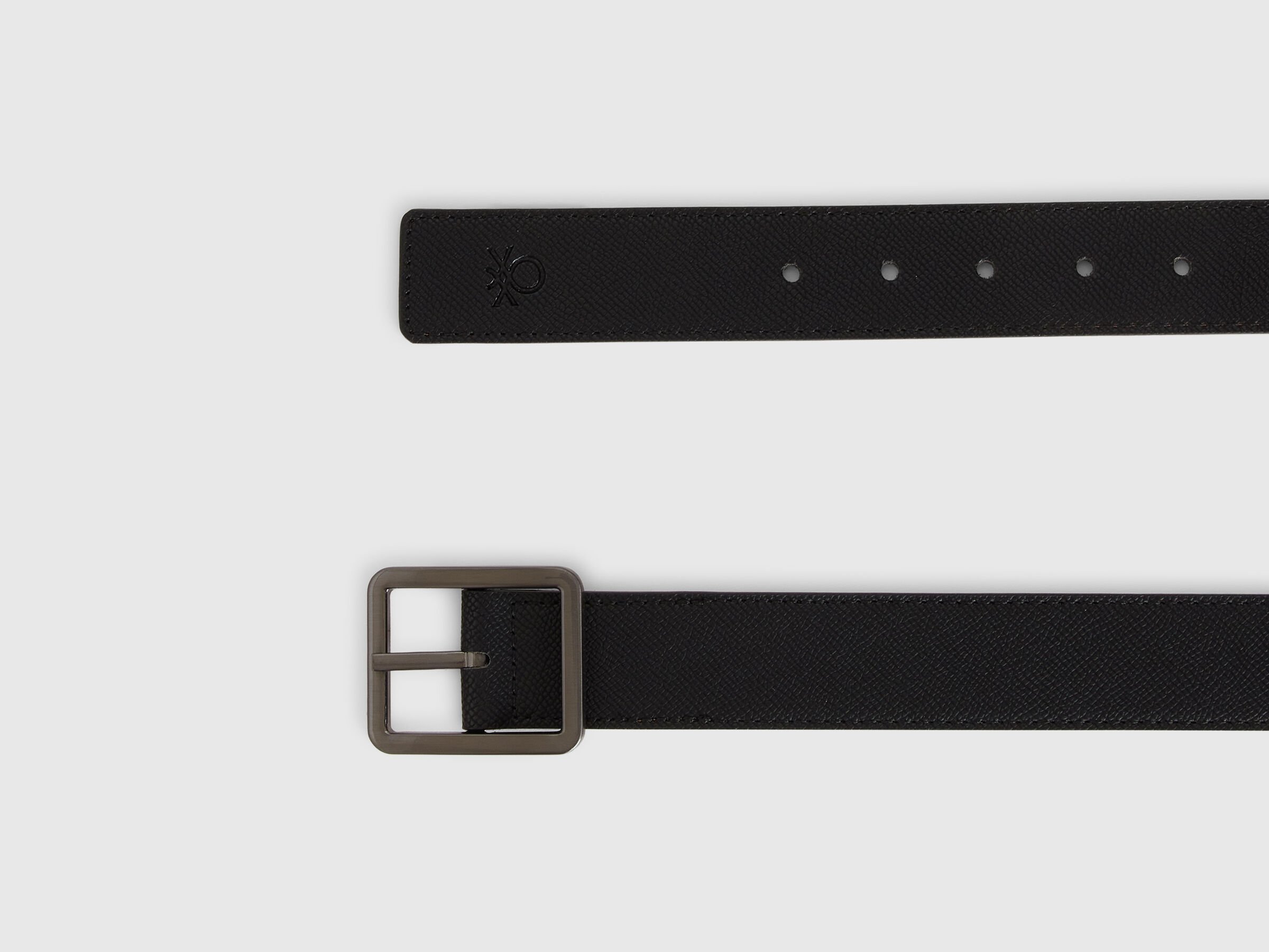 Ceinture réversible en tissu enduit – Image 2