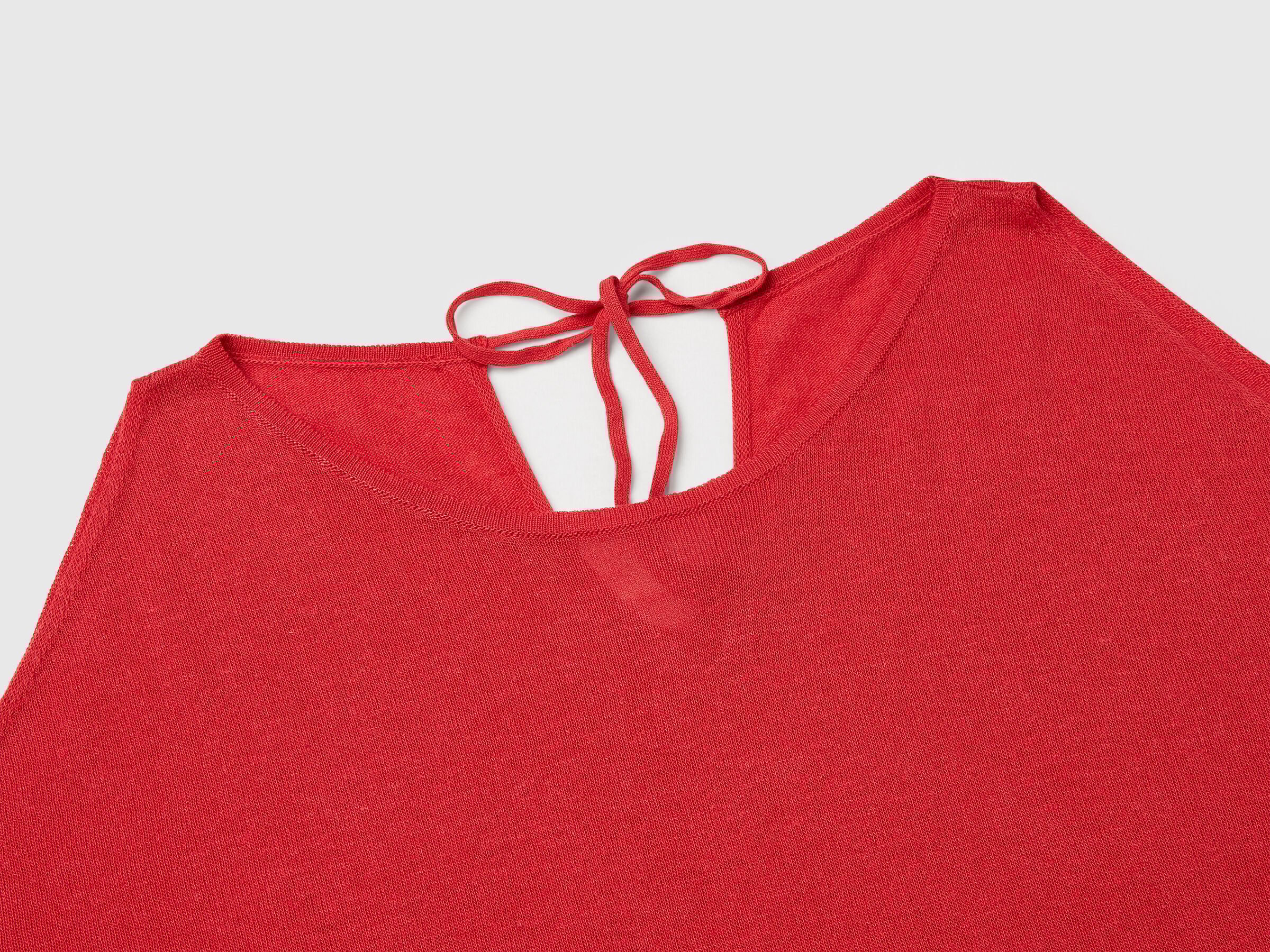 Pull réversible en lin mélangé – Image 5